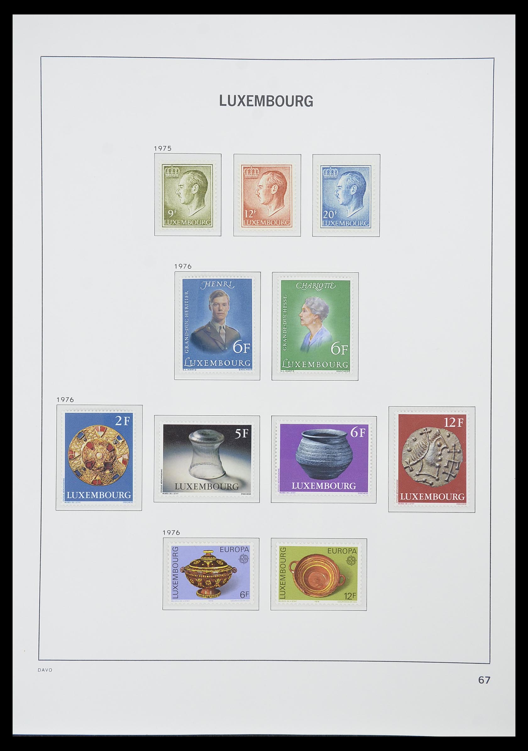 33774 081 - Postzegelverzameling 33774 Luxemburg 1852-2018!