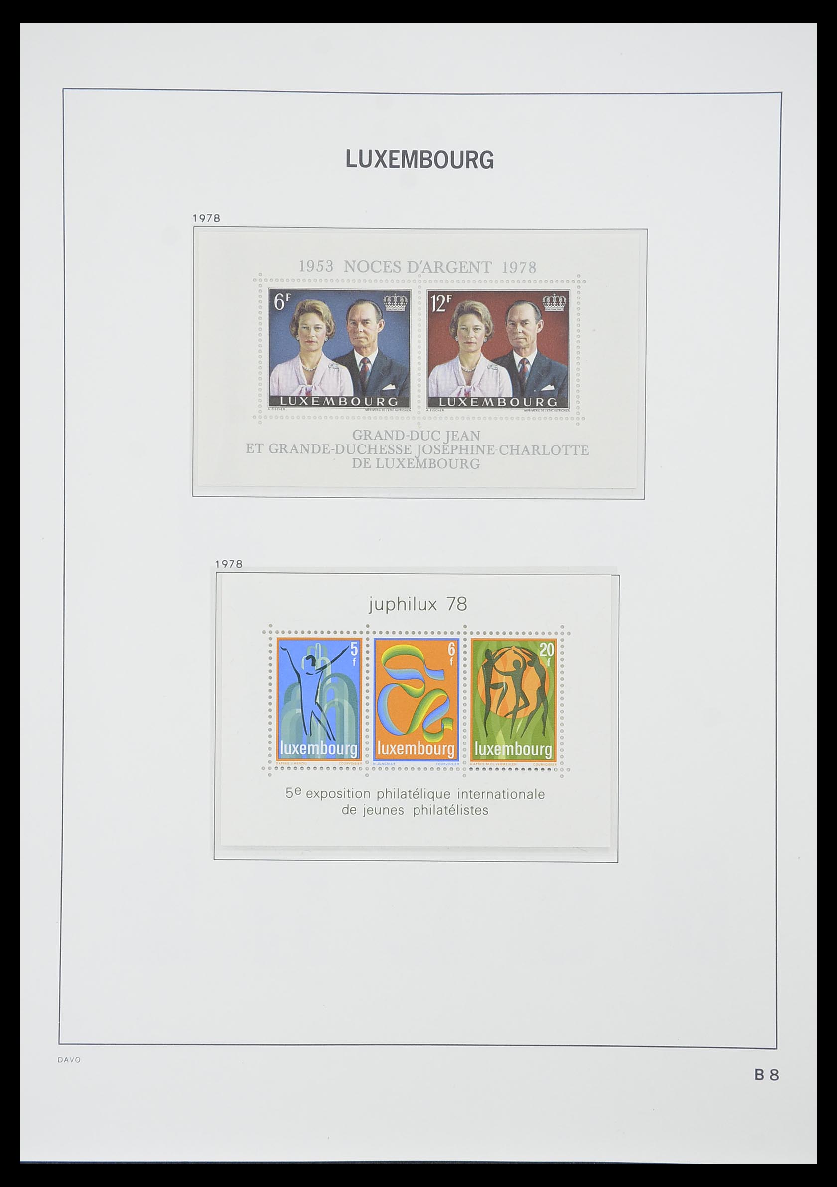 33774 086 - Postzegelverzameling 33774 Luxemburg 1852-2018!