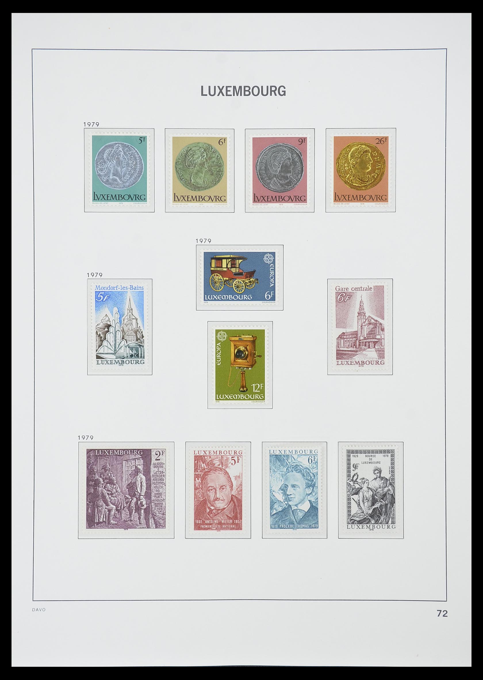 33774 088 - Postzegelverzameling 33774 Luxemburg 1852-2018!