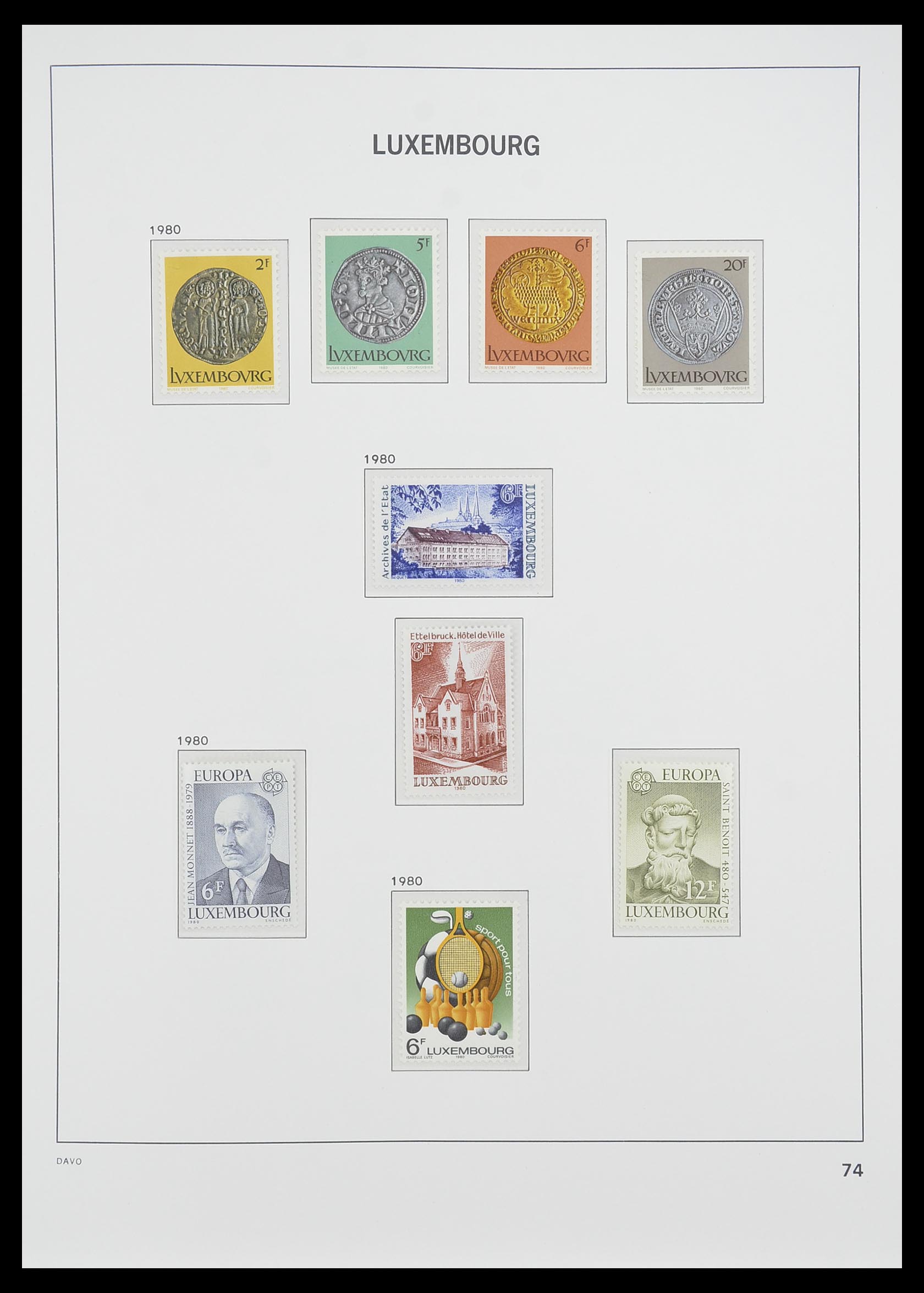 33774 090 - Postzegelverzameling 33774 Luxemburg 1852-2018!