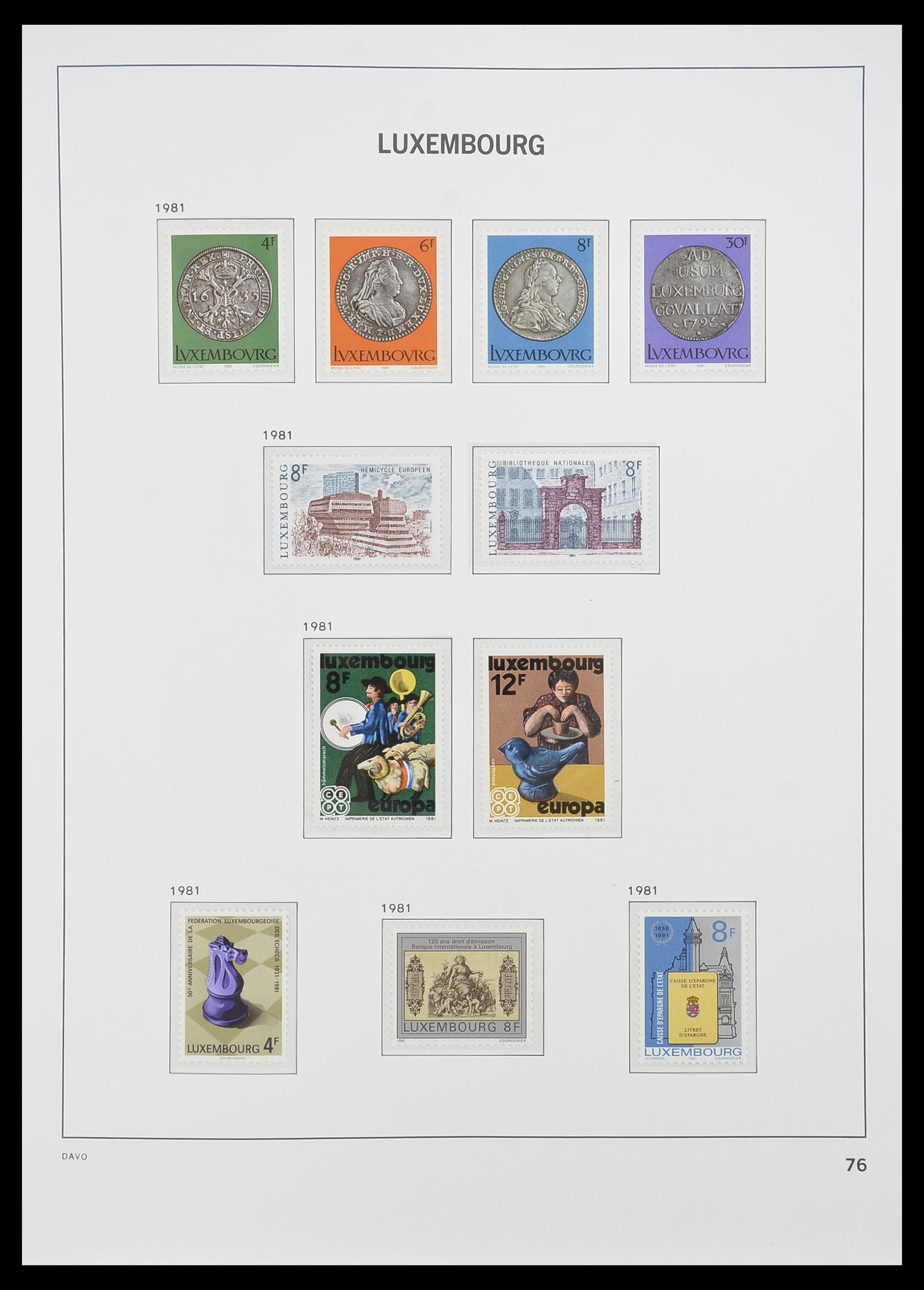33774 092 - Postzegelverzameling 33774 Luxemburg 1852-2018!
