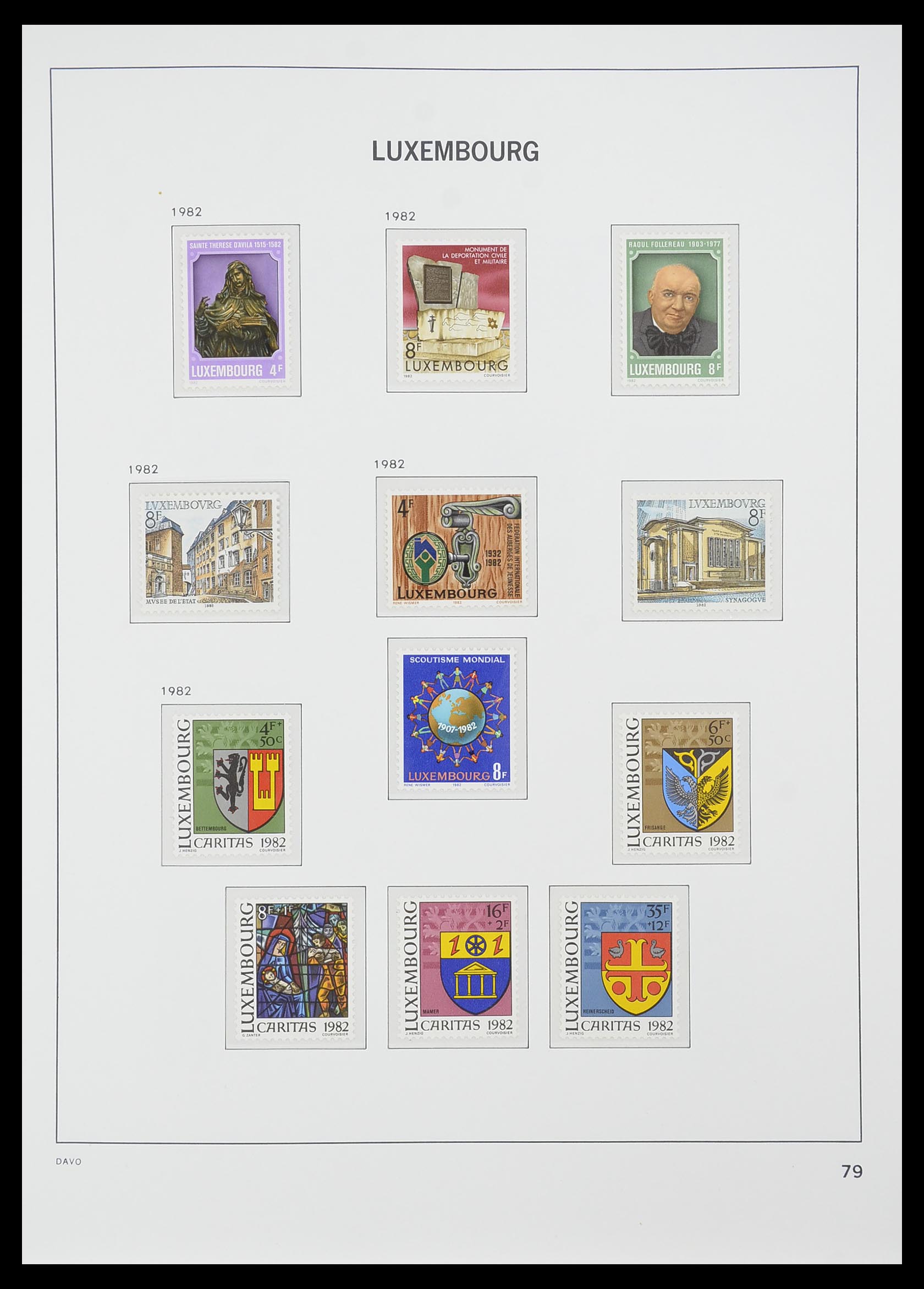 33774 095 - Postzegelverzameling 33774 Luxemburg 1852-2018!