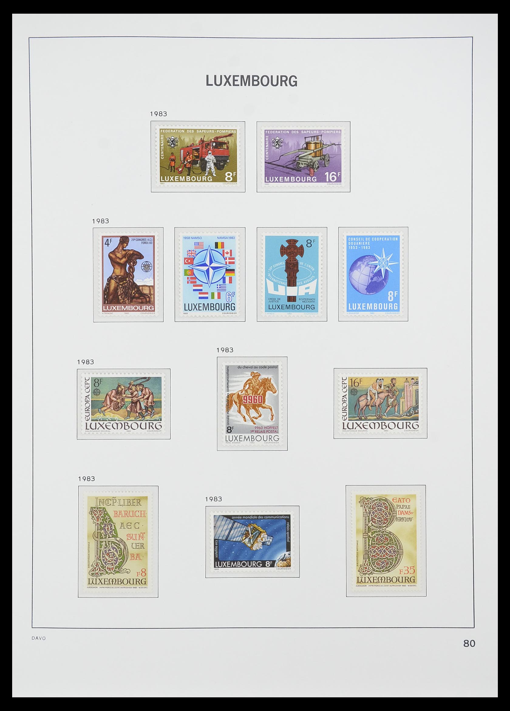 33774 096 - Postzegelverzameling 33774 Luxemburg 1852-2018!