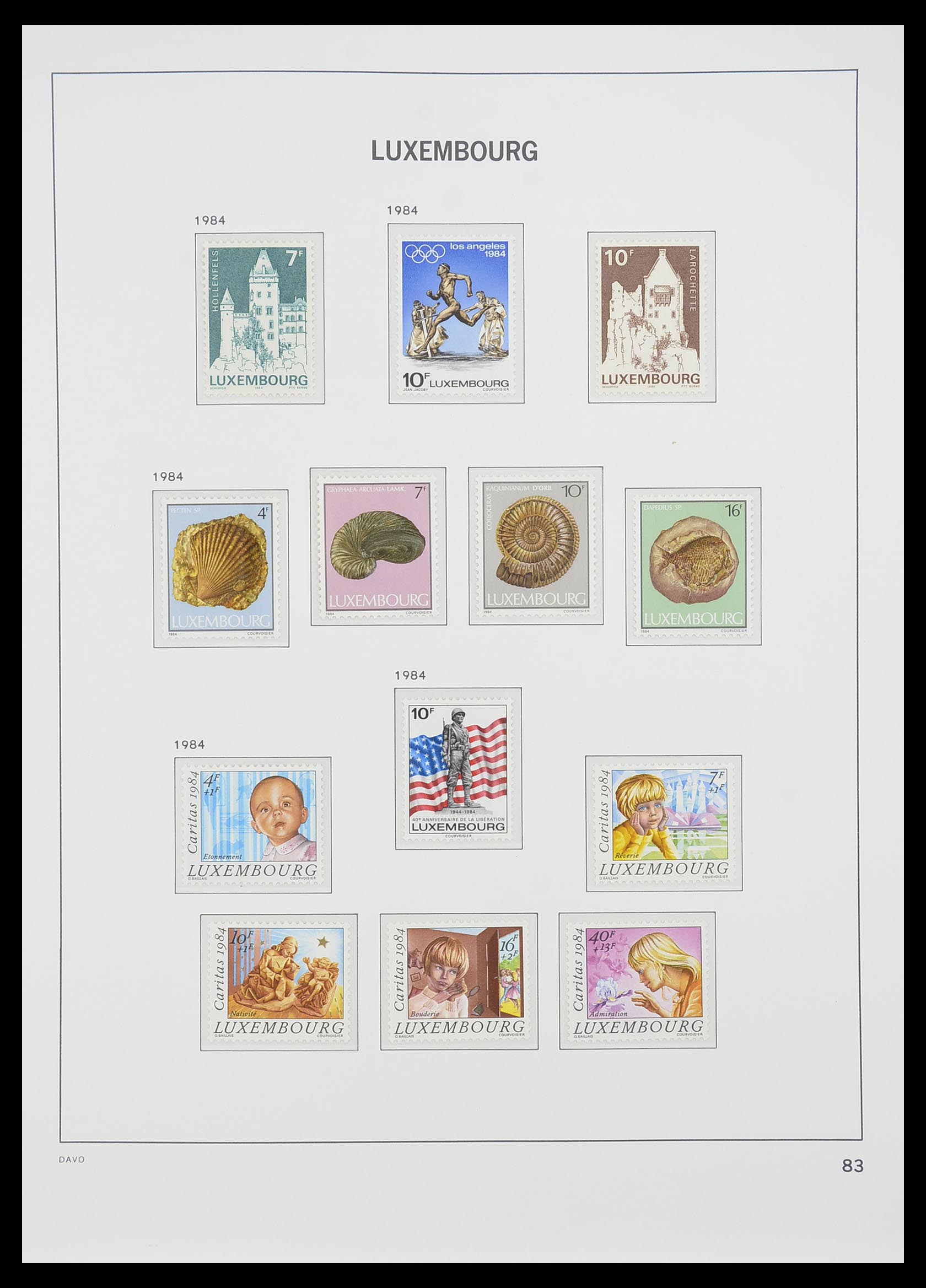 33774 099 - Postzegelverzameling 33774 Luxemburg 1852-2018!
