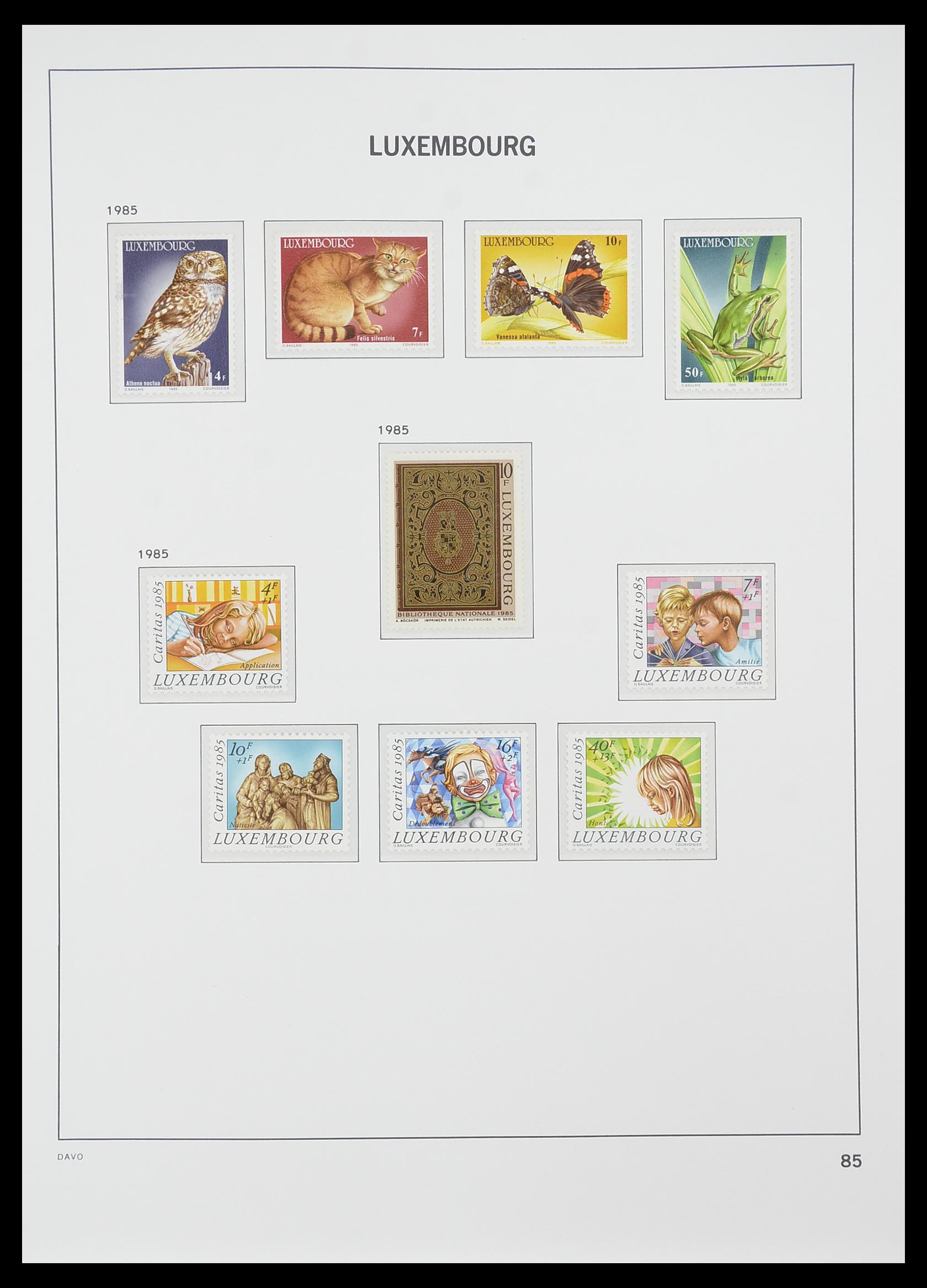 33774 101 - Postzegelverzameling 33774 Luxemburg 1852-2018!