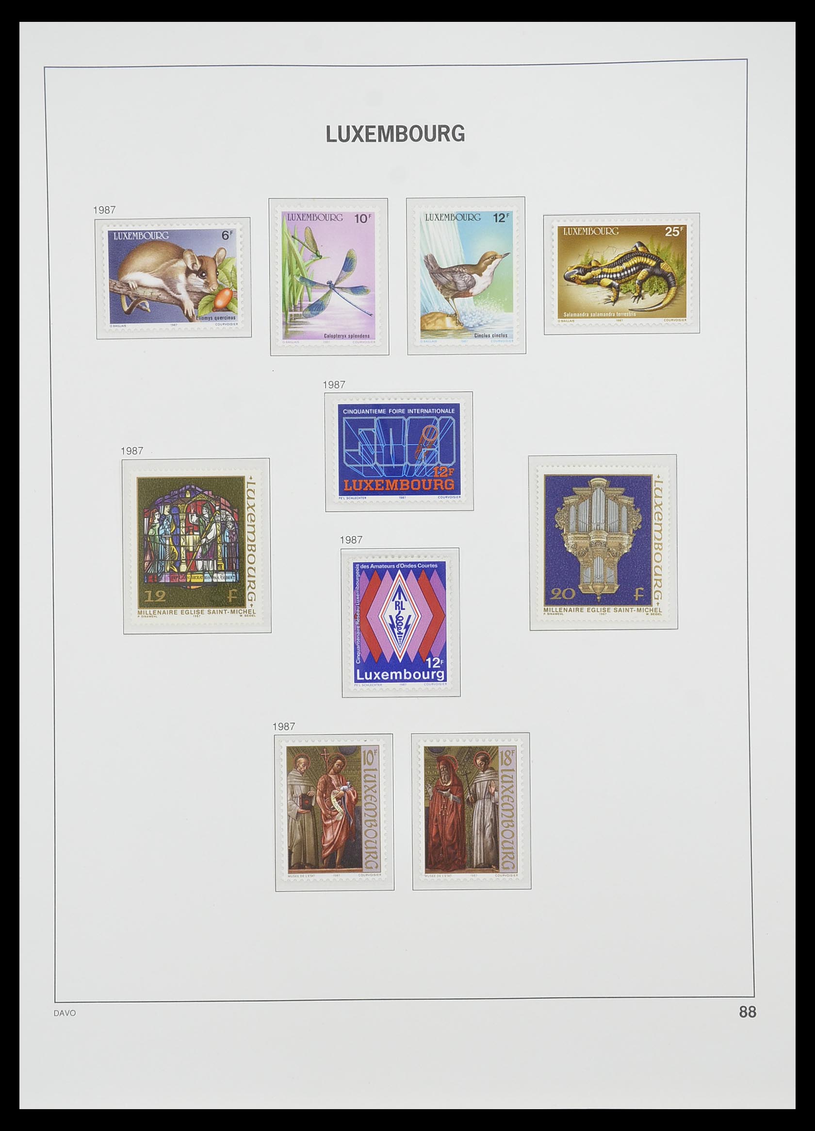 33774 105 - Postzegelverzameling 33774 Luxemburg 1852-2018!
