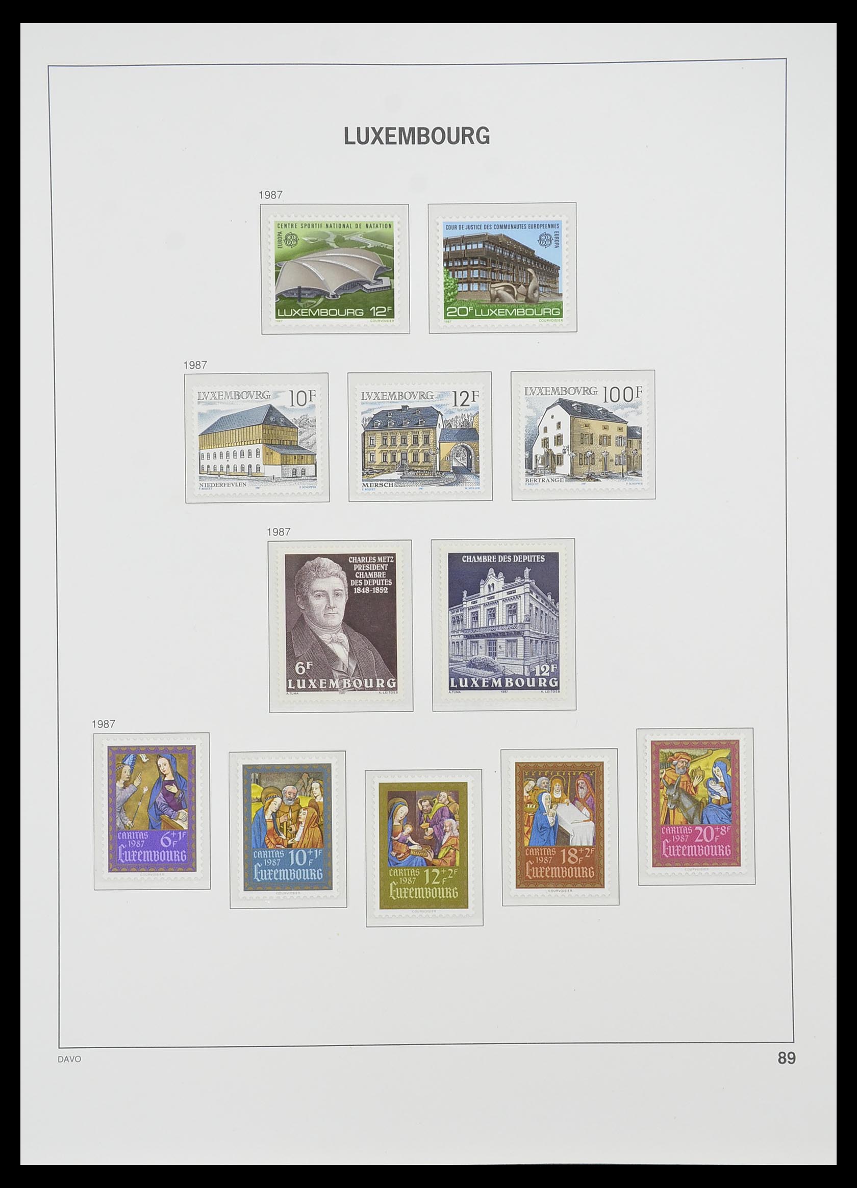 33774 106 - Postzegelverzameling 33774 Luxemburg 1852-2018!