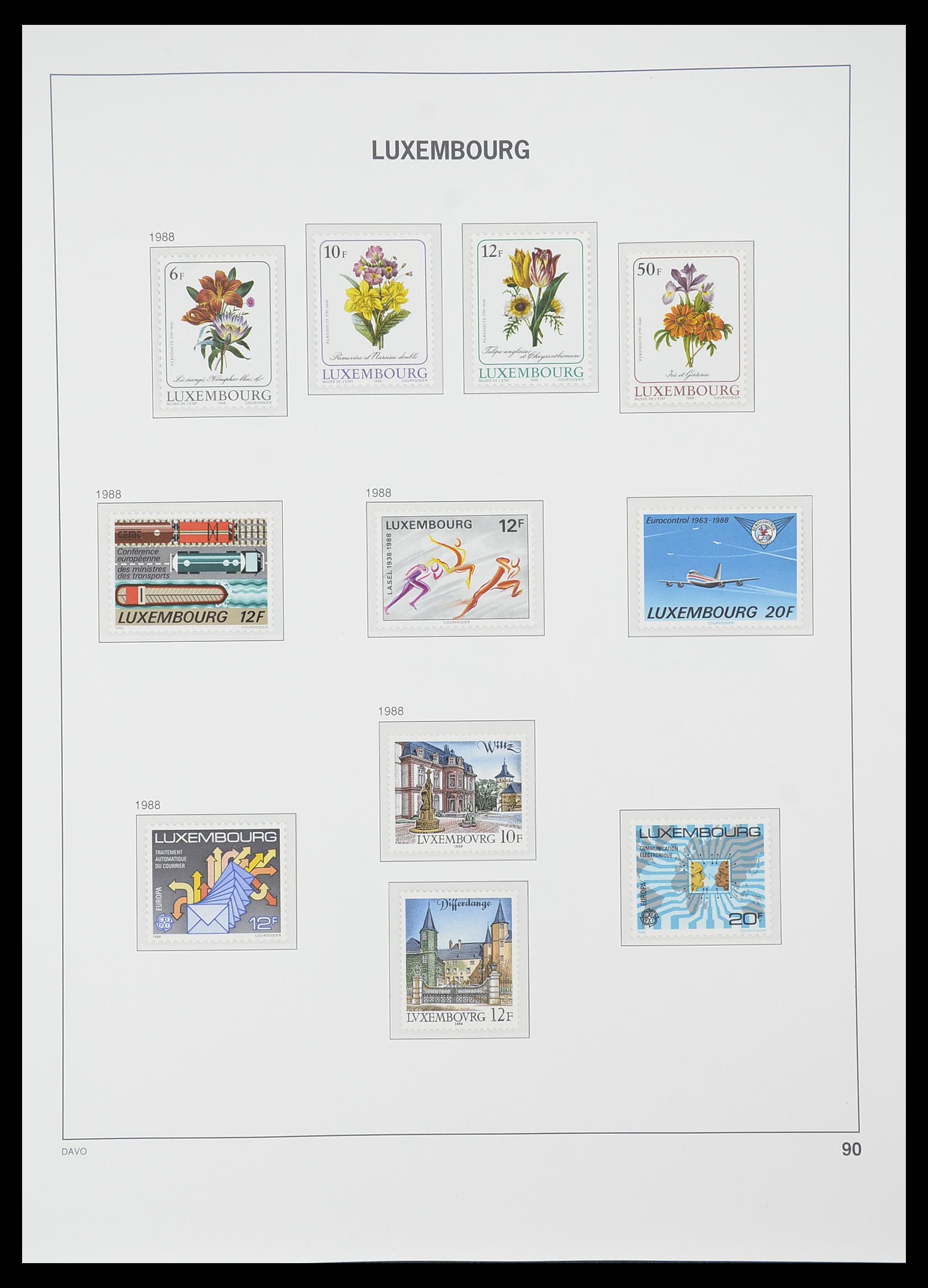 33774 107 - Postzegelverzameling 33774 Luxemburg 1852-2018!