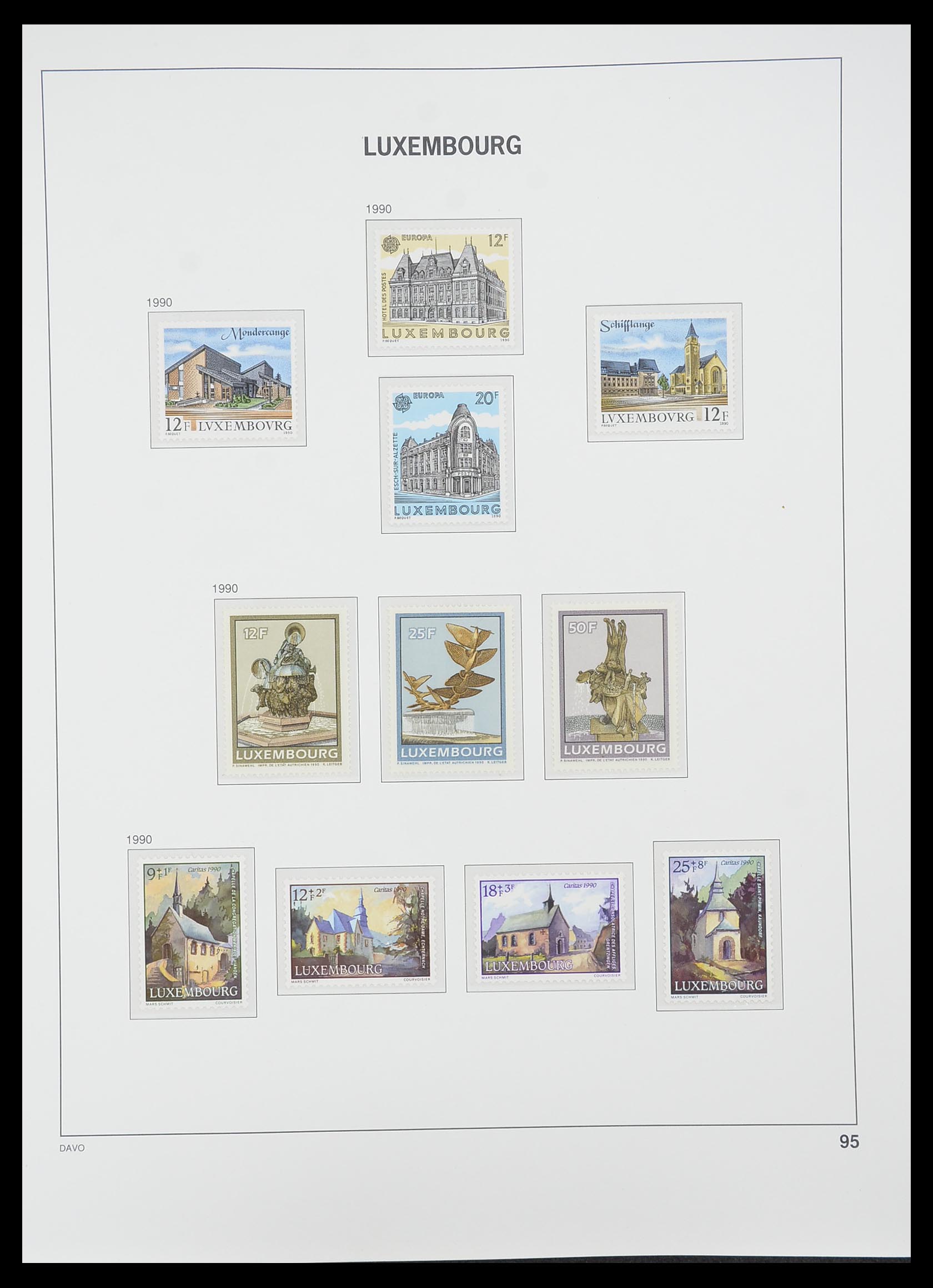33774 114 - Postzegelverzameling 33774 Luxemburg 1852-2018!