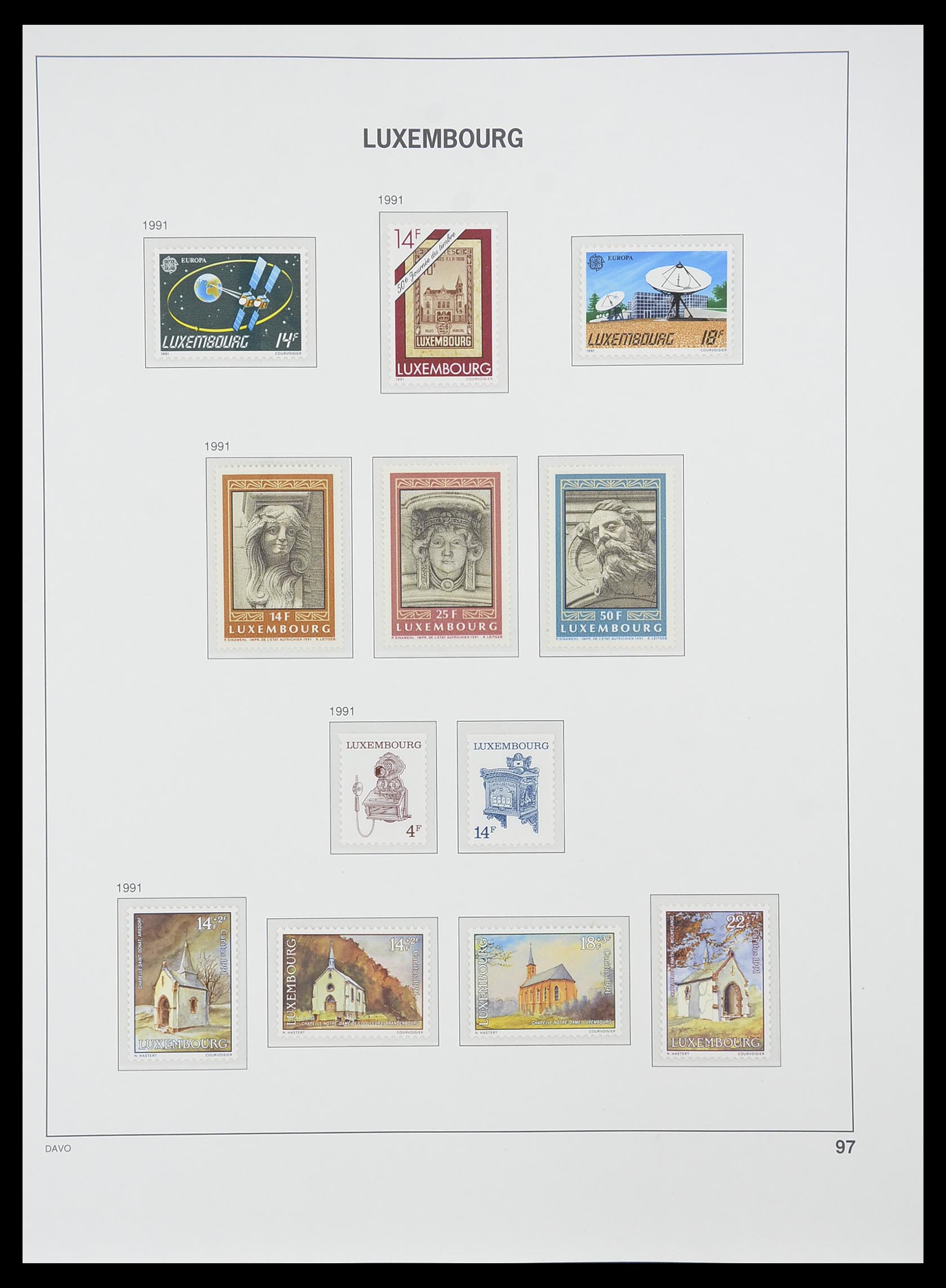 33774 116 - Postzegelverzameling 33774 Luxemburg 1852-2018!
