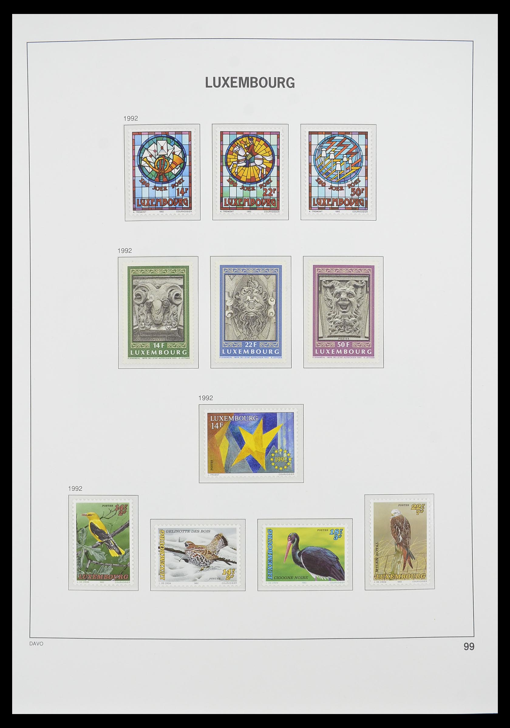 33774 118 - Postzegelverzameling 33774 Luxemburg 1852-2018!