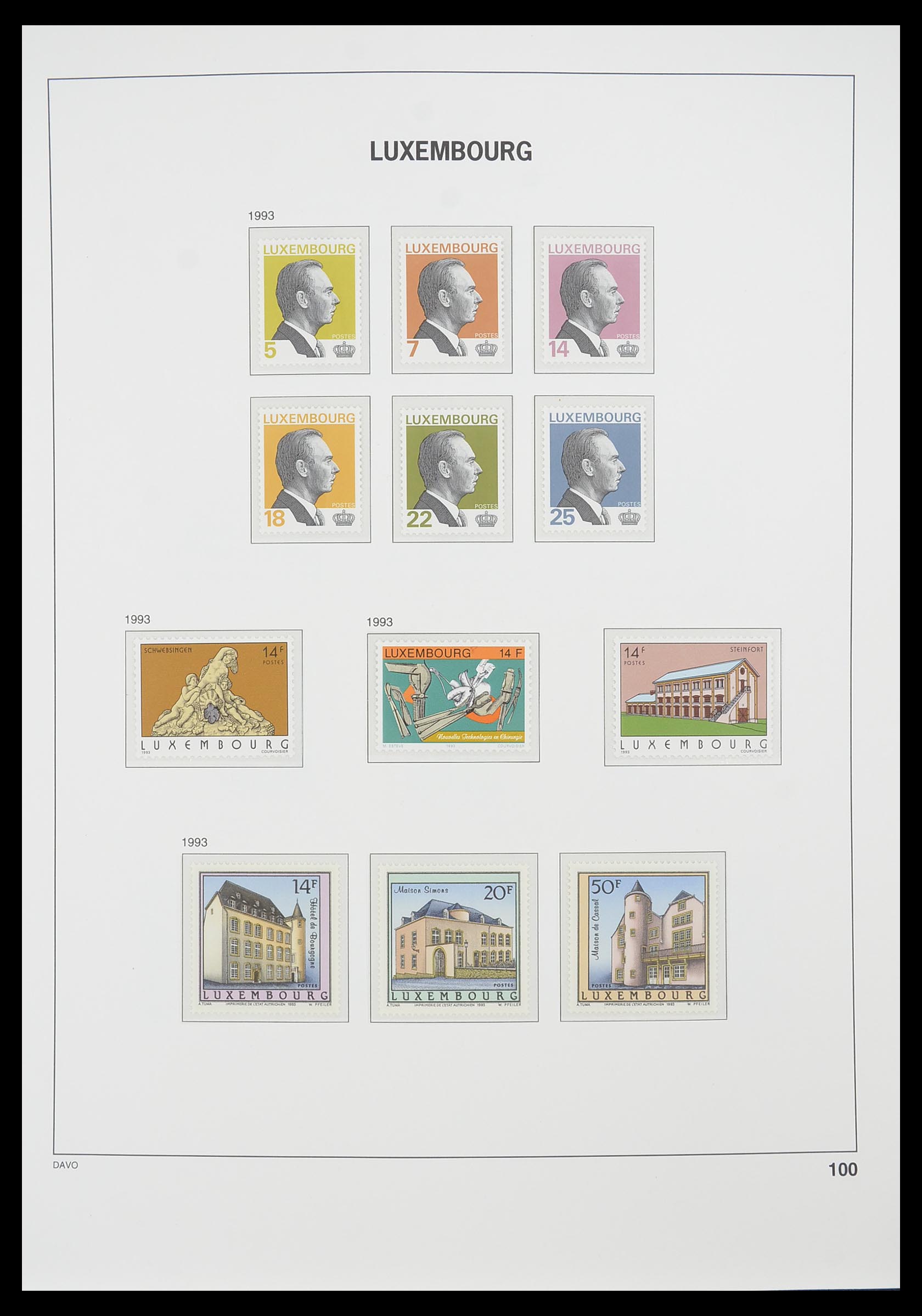 33774 119 - Postzegelverzameling 33774 Luxemburg 1852-2018!