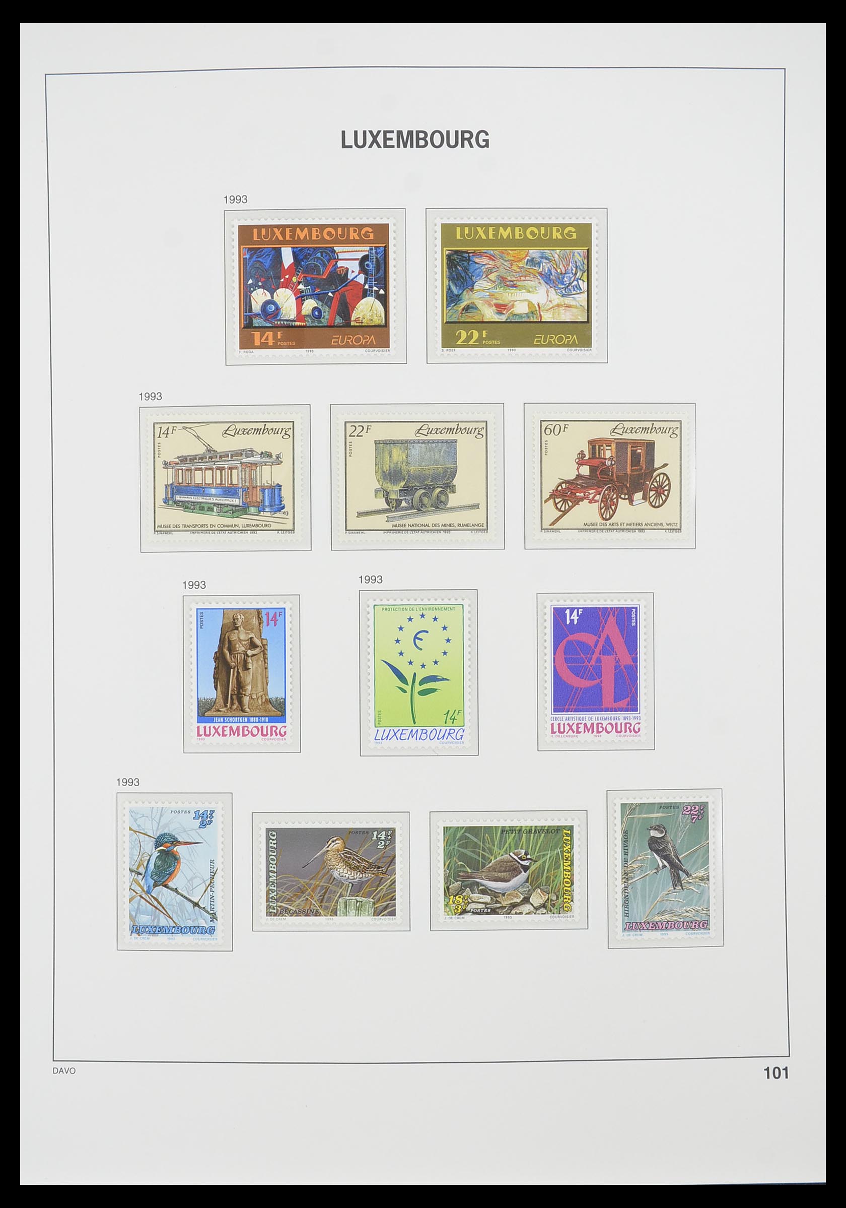 33774 120 - Postzegelverzameling 33774 Luxemburg 1852-2018!