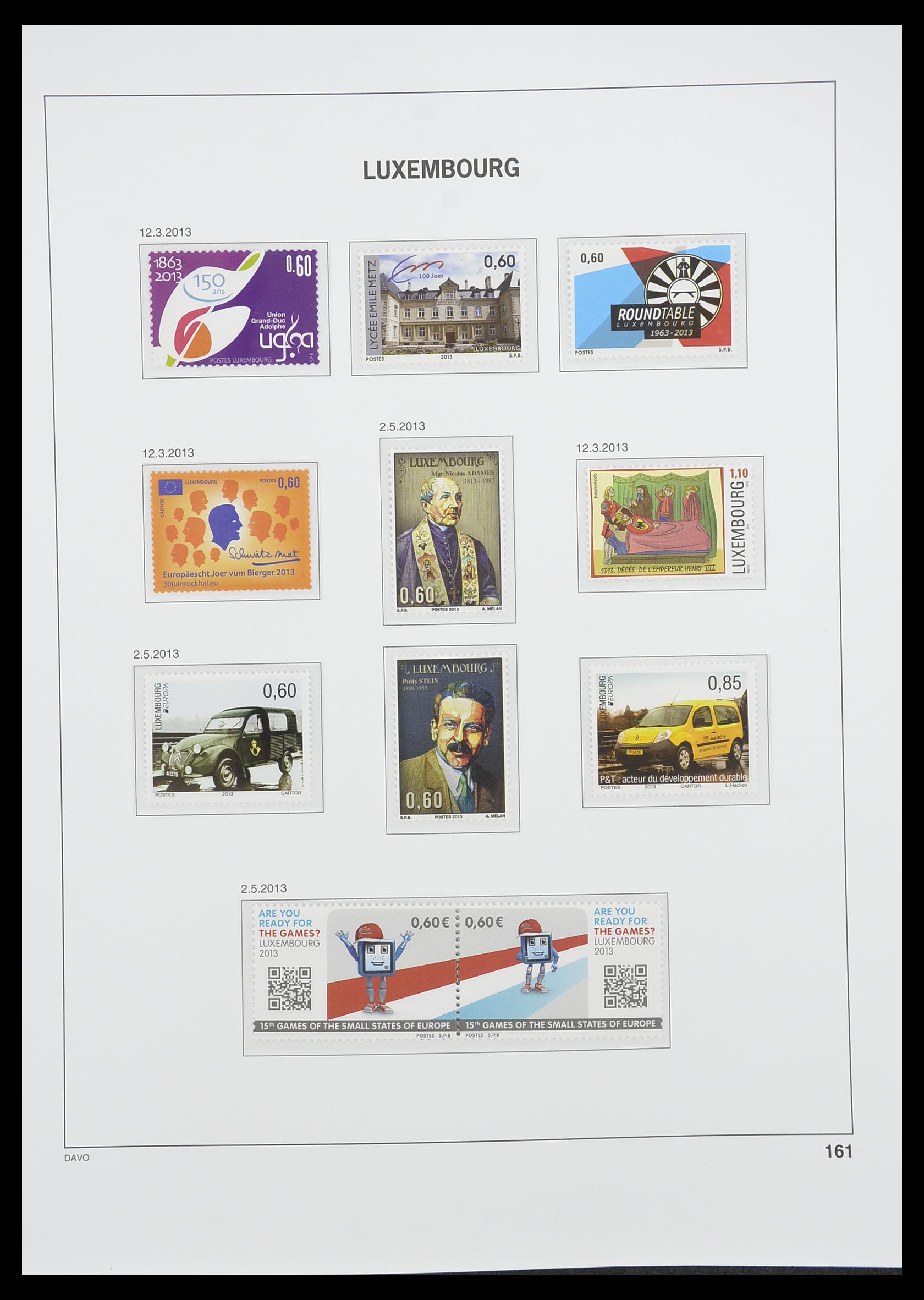 33774 211 - Postzegelverzameling 33774 Luxemburg 1852-2018!