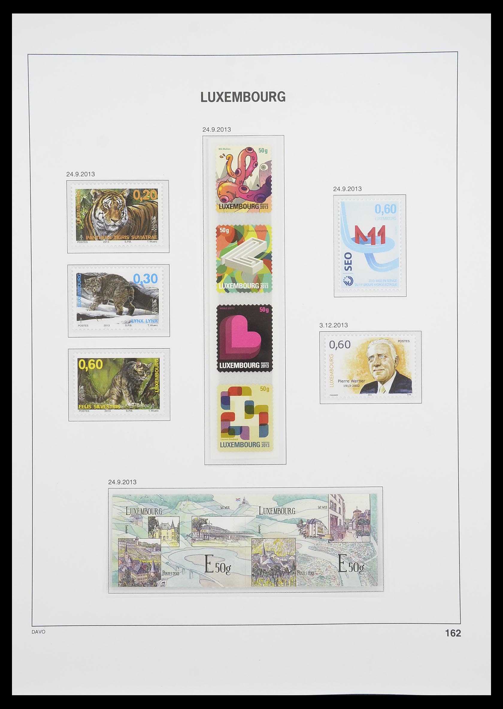 33774 212 - Postzegelverzameling 33774 Luxemburg 1852-2018!