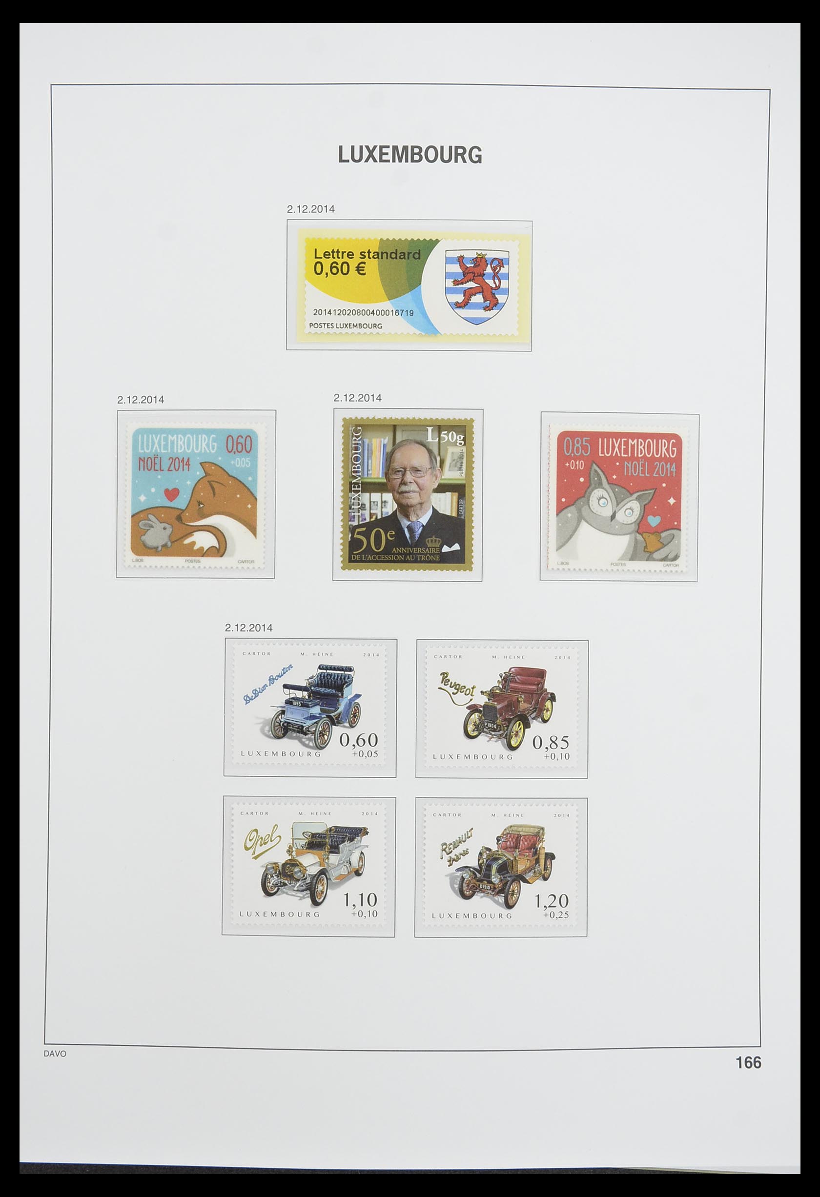 33774 219 - Postzegelverzameling 33774 Luxemburg 1852-2018!