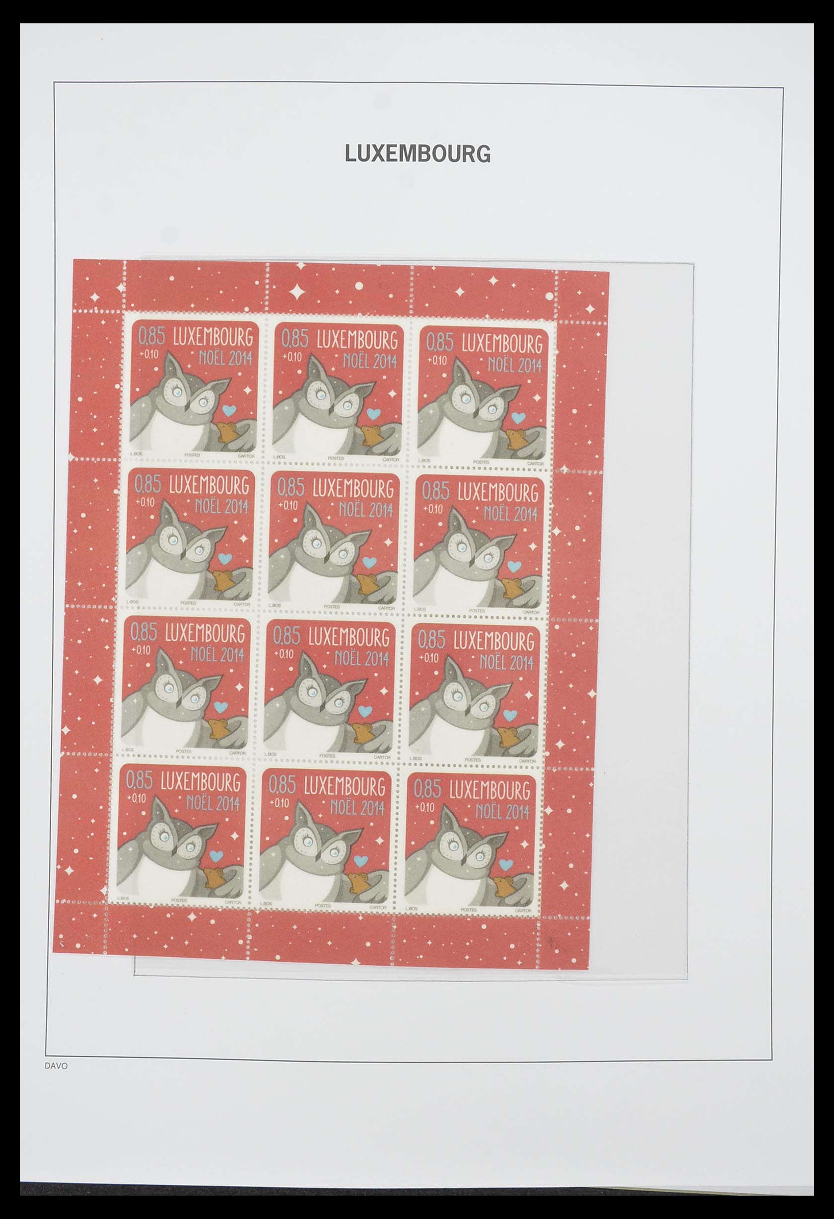 33774 222 - Postzegelverzameling 33774 Luxemburg 1852-2018!