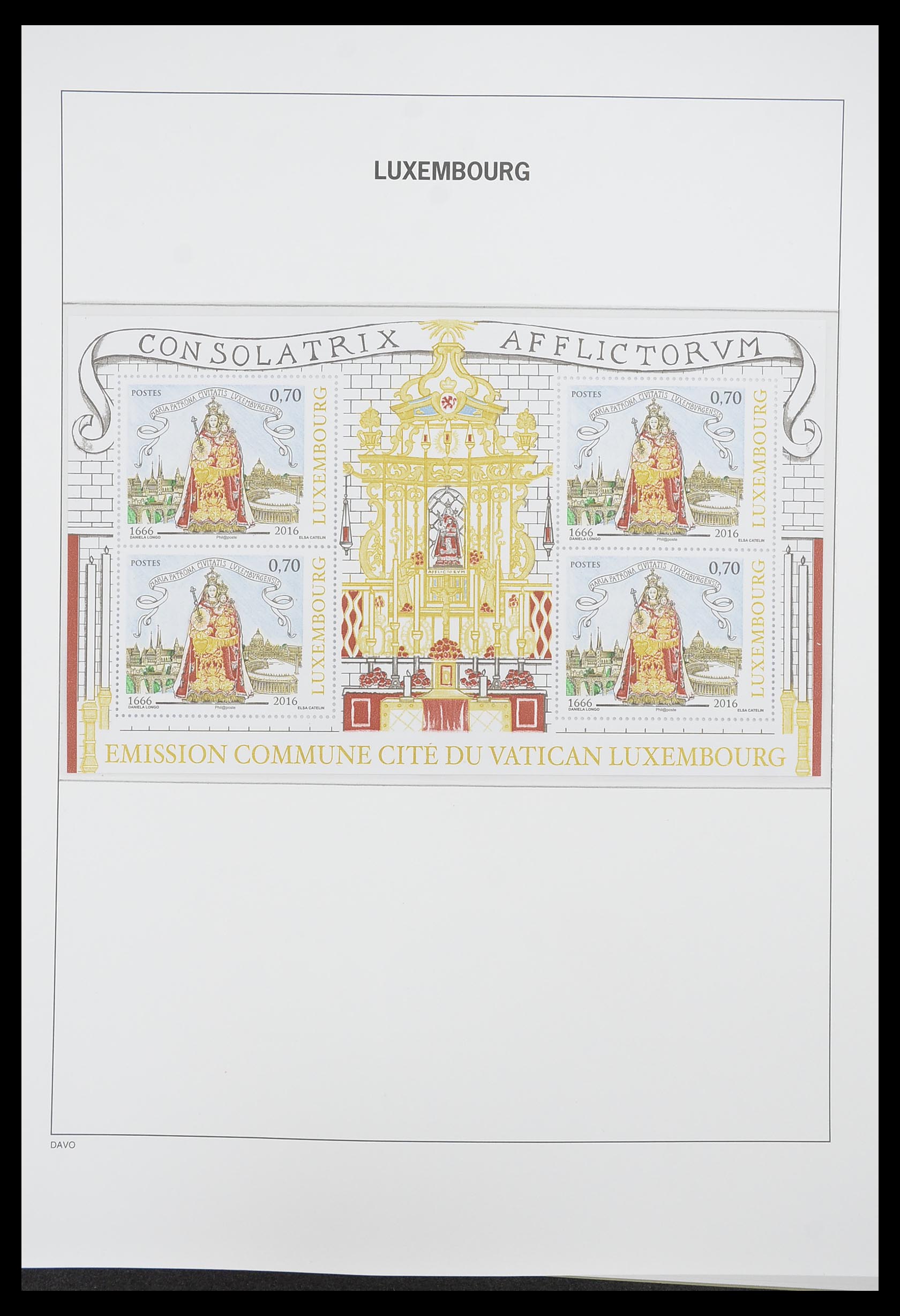 33774 233 - Postzegelverzameling 33774 Luxemburg 1852-2018!