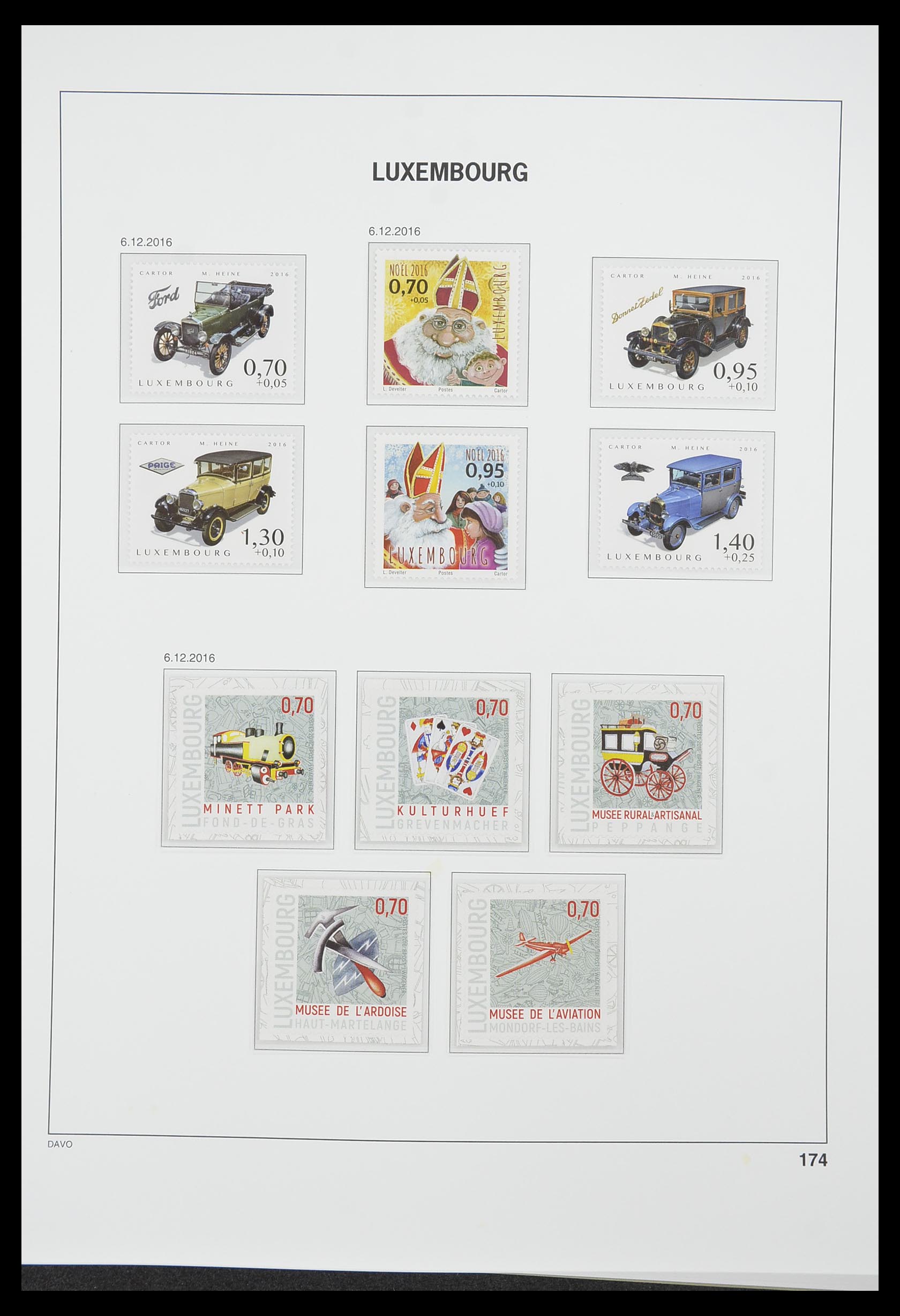 33774 235 - Postzegelverzameling 33774 Luxemburg 1852-2018!