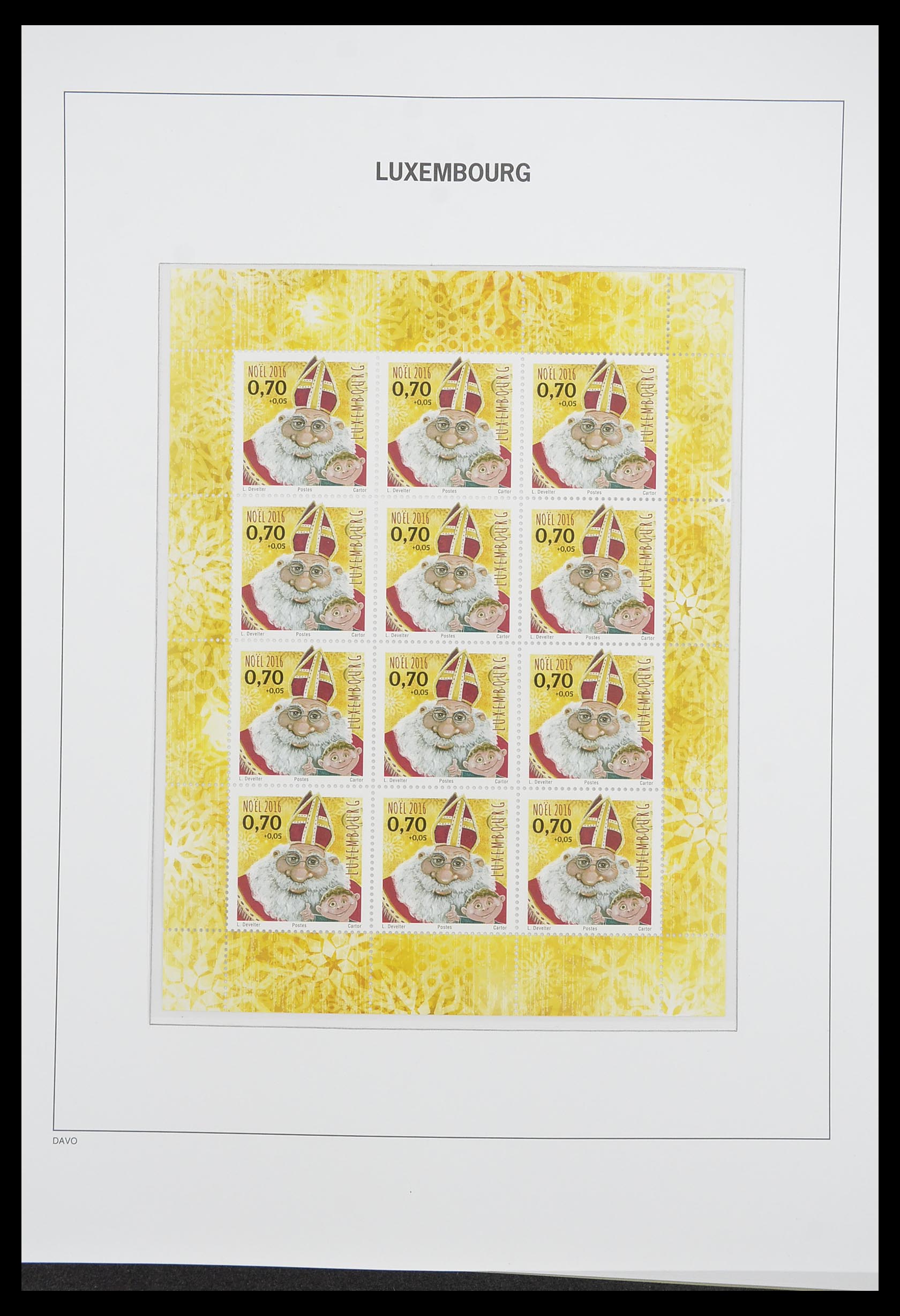33774 237 - Postzegelverzameling 33774 Luxemburg 1852-2018!