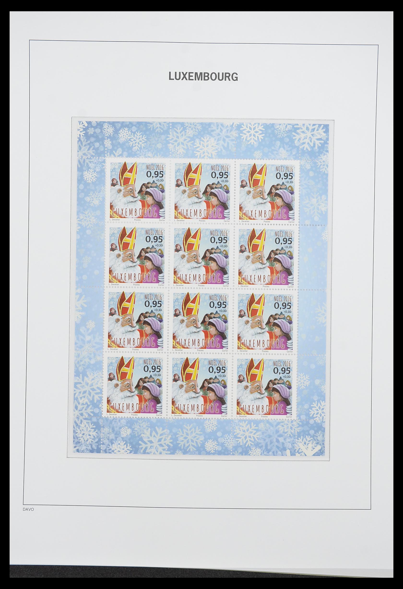 33774 238 - Postzegelverzameling 33774 Luxemburg 1852-2018!