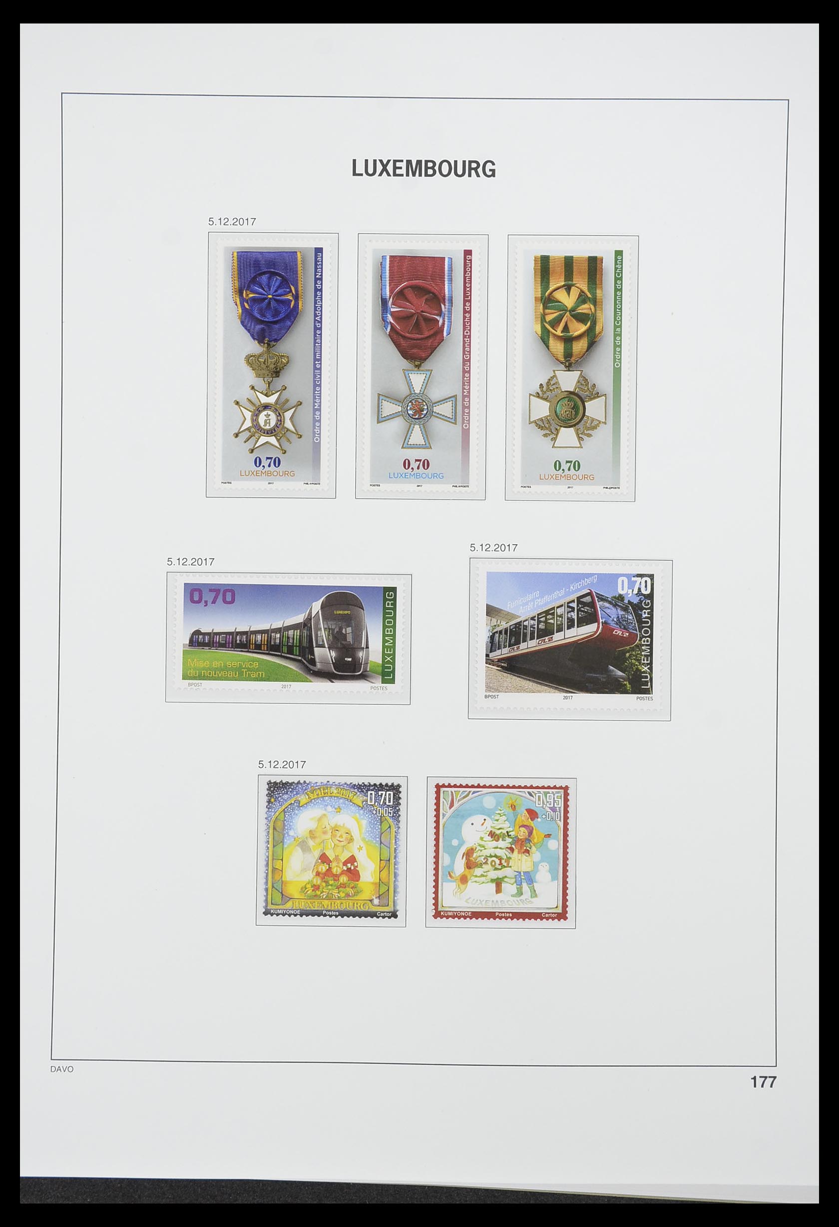 33774 241 - Stamp collection 33774 Luxembourg 1852-2018!