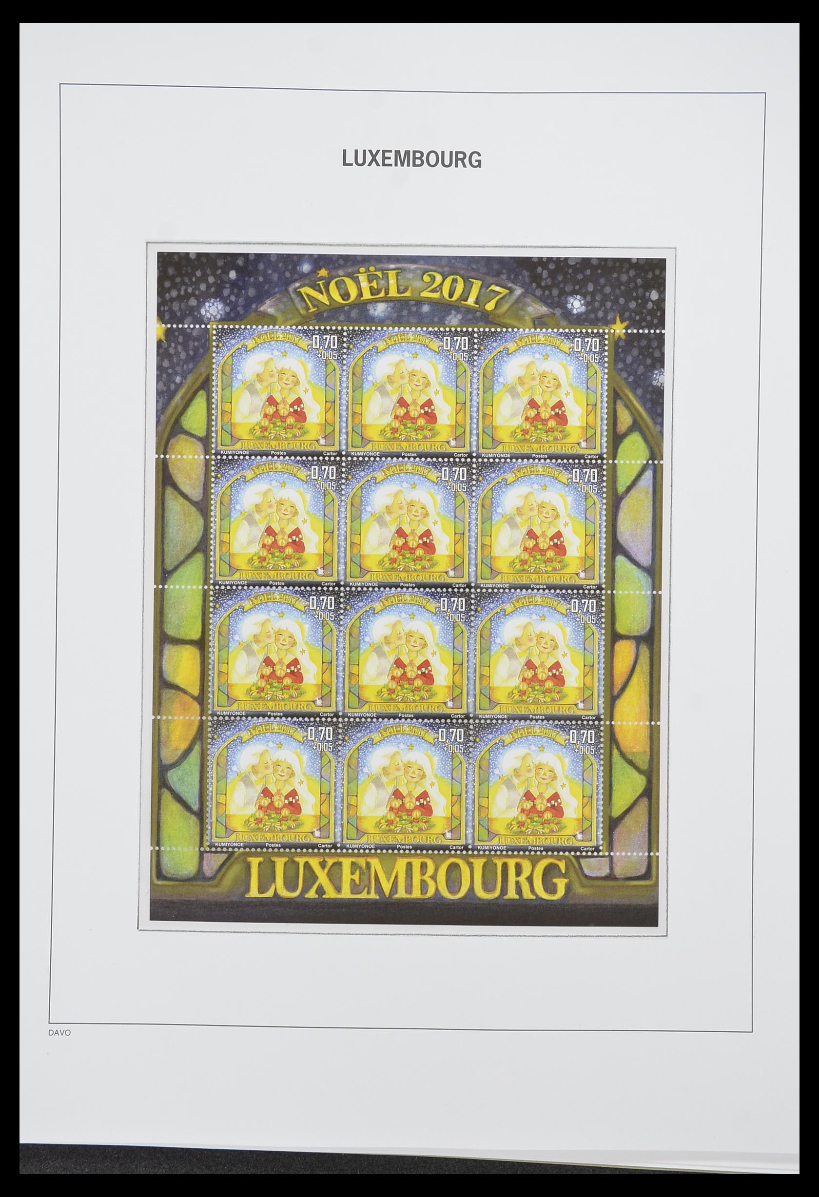 33774 245 - Stamp collection 33774 Luxembourg 1852-2018!