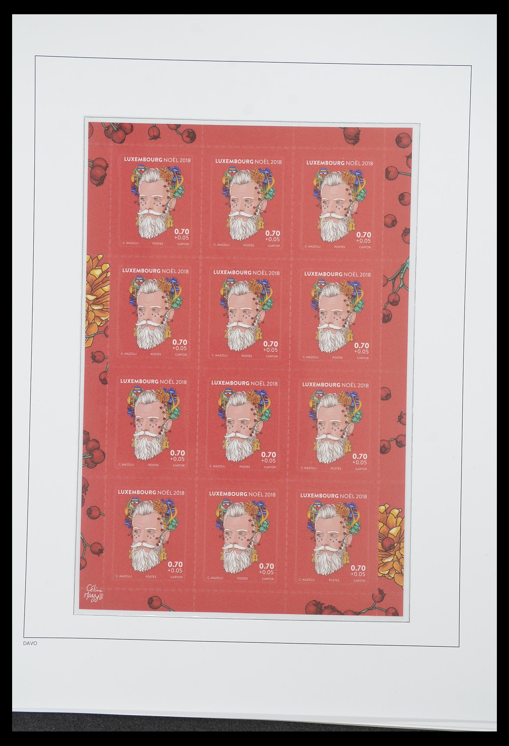 33774 252 - Postzegelverzameling 33774 Luxemburg 1852-2018!