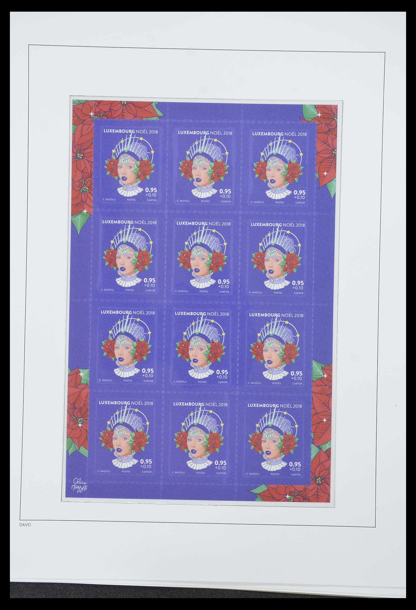 33774 253 - Postzegelverzameling 33774 Luxemburg 1852-2018!