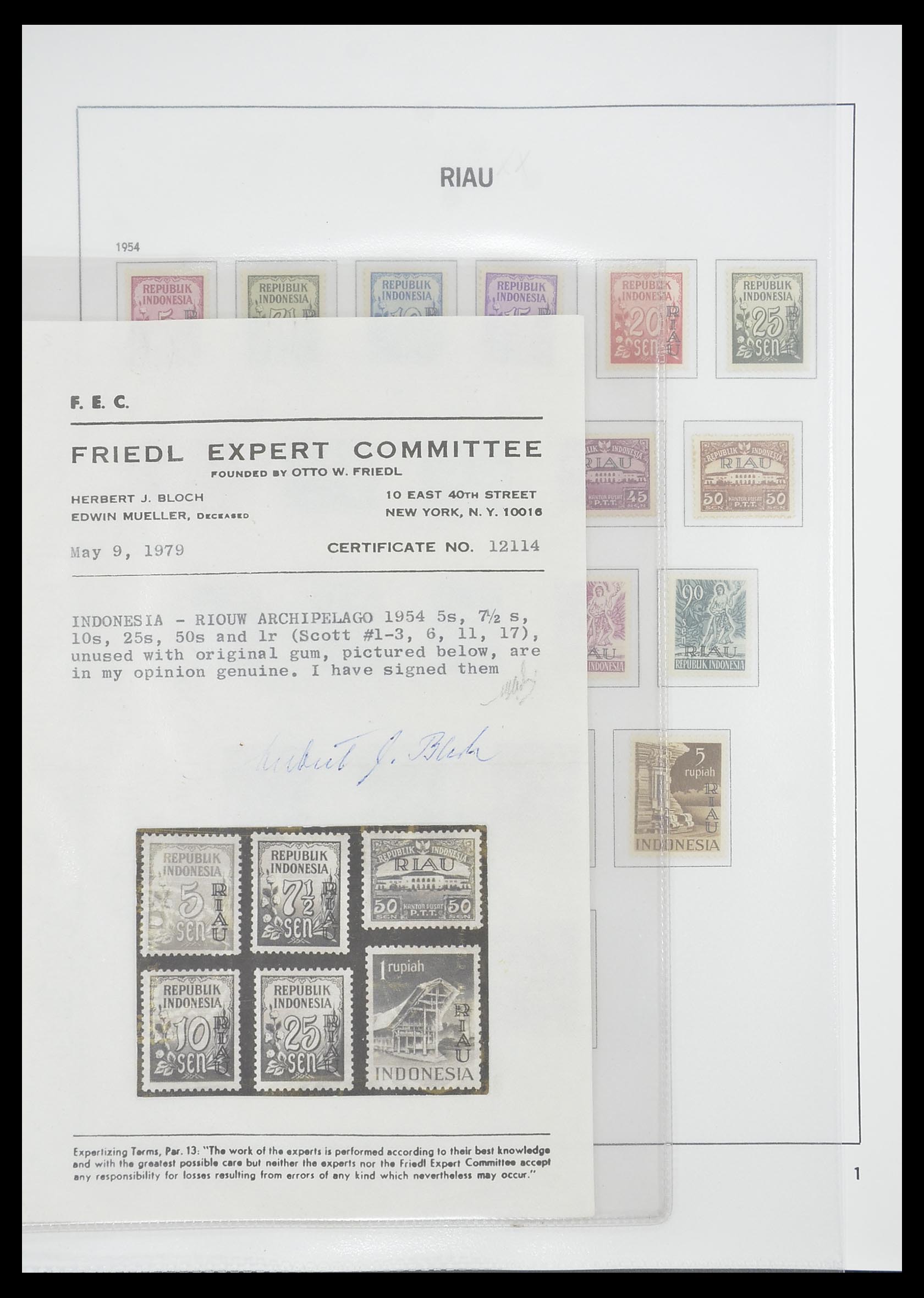33777 052 - Postzegelverzameling 33777 Indonesië 1949-1969.