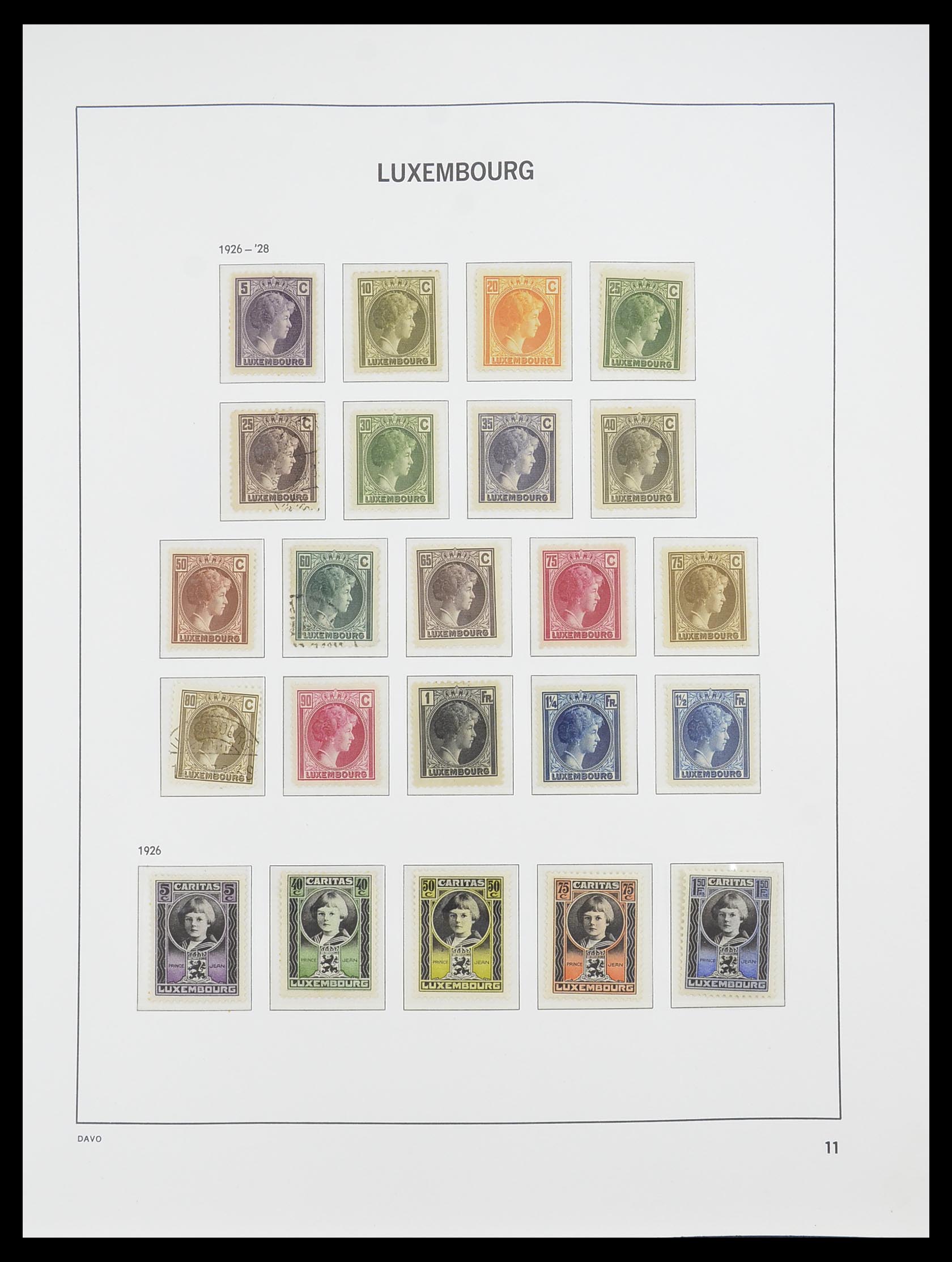 33778 011 - Stamp collection 33778 Luxembourg 1852-1992.