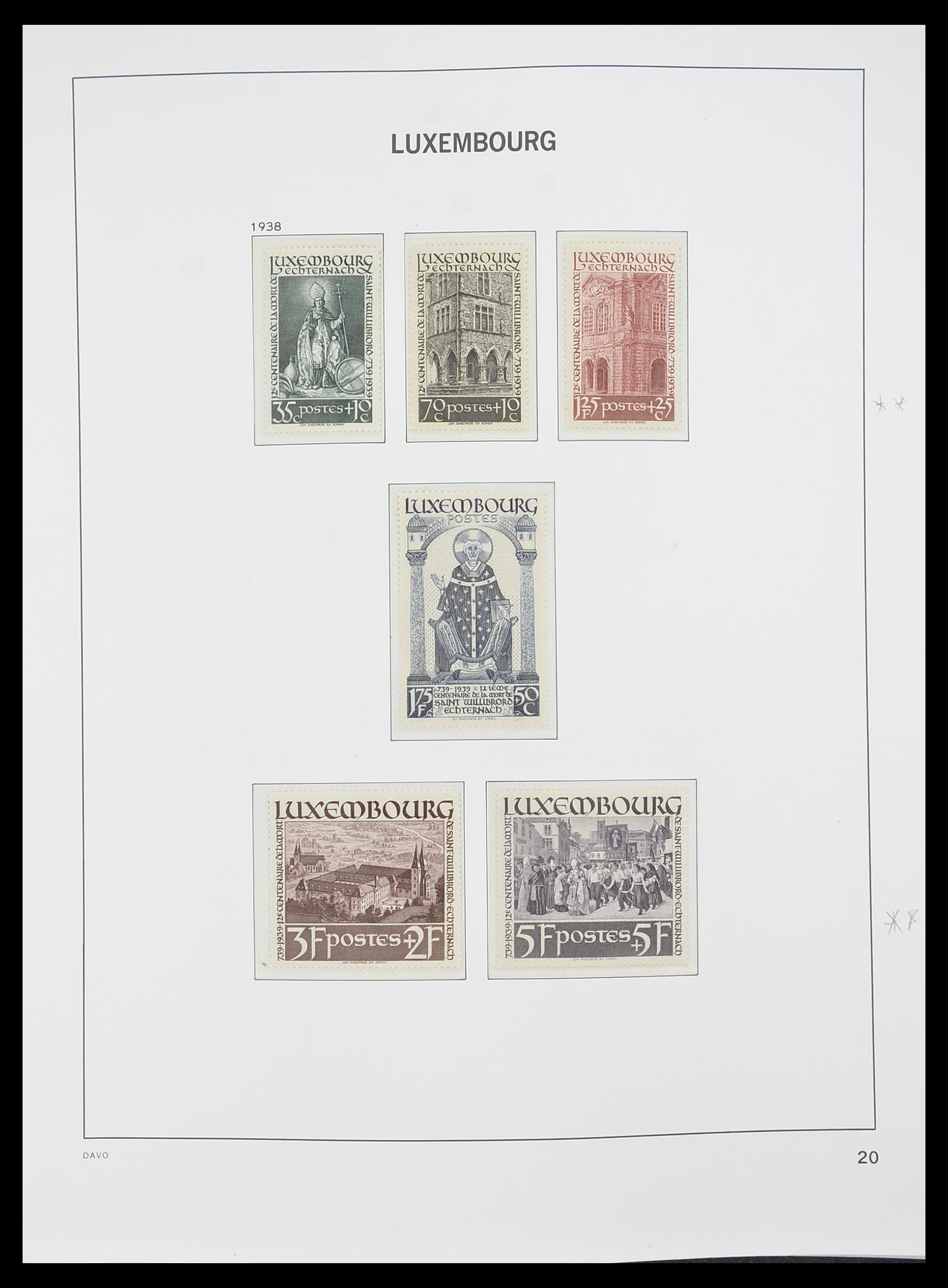 33778 020 - Stamp collection 33778 Luxembourg 1852-1992.