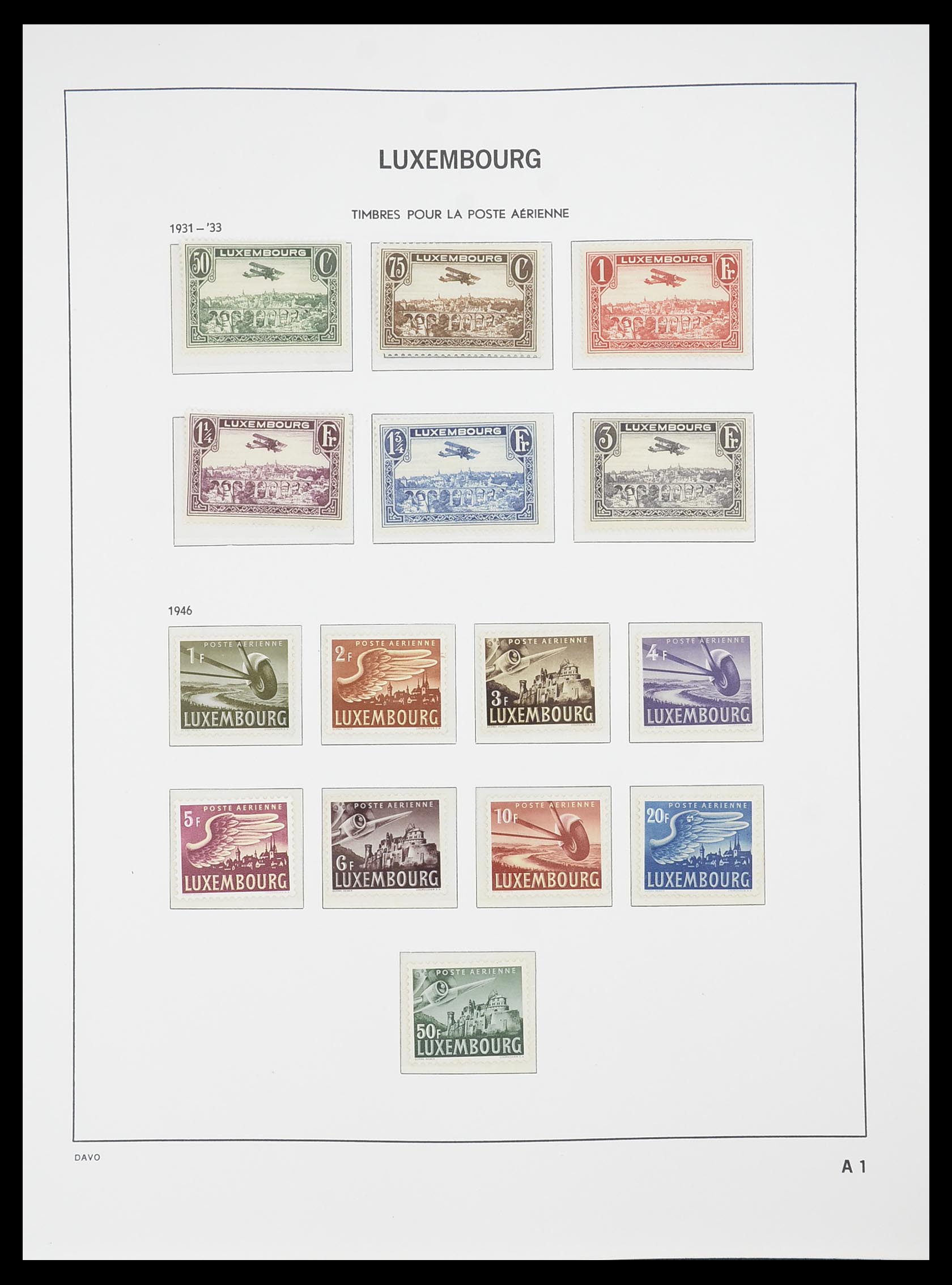 33778 042 - Stamp collection 33778 Luxembourg 1852-1992.