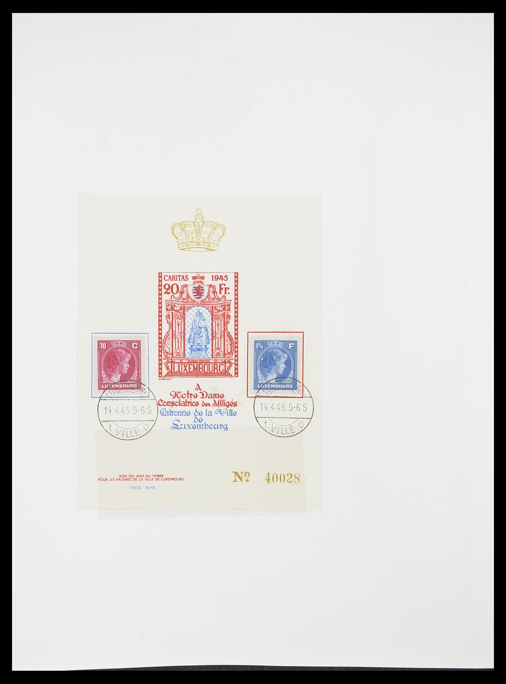 33778 045 - Stamp collection 33778 Luxembourg 1852-1992.
