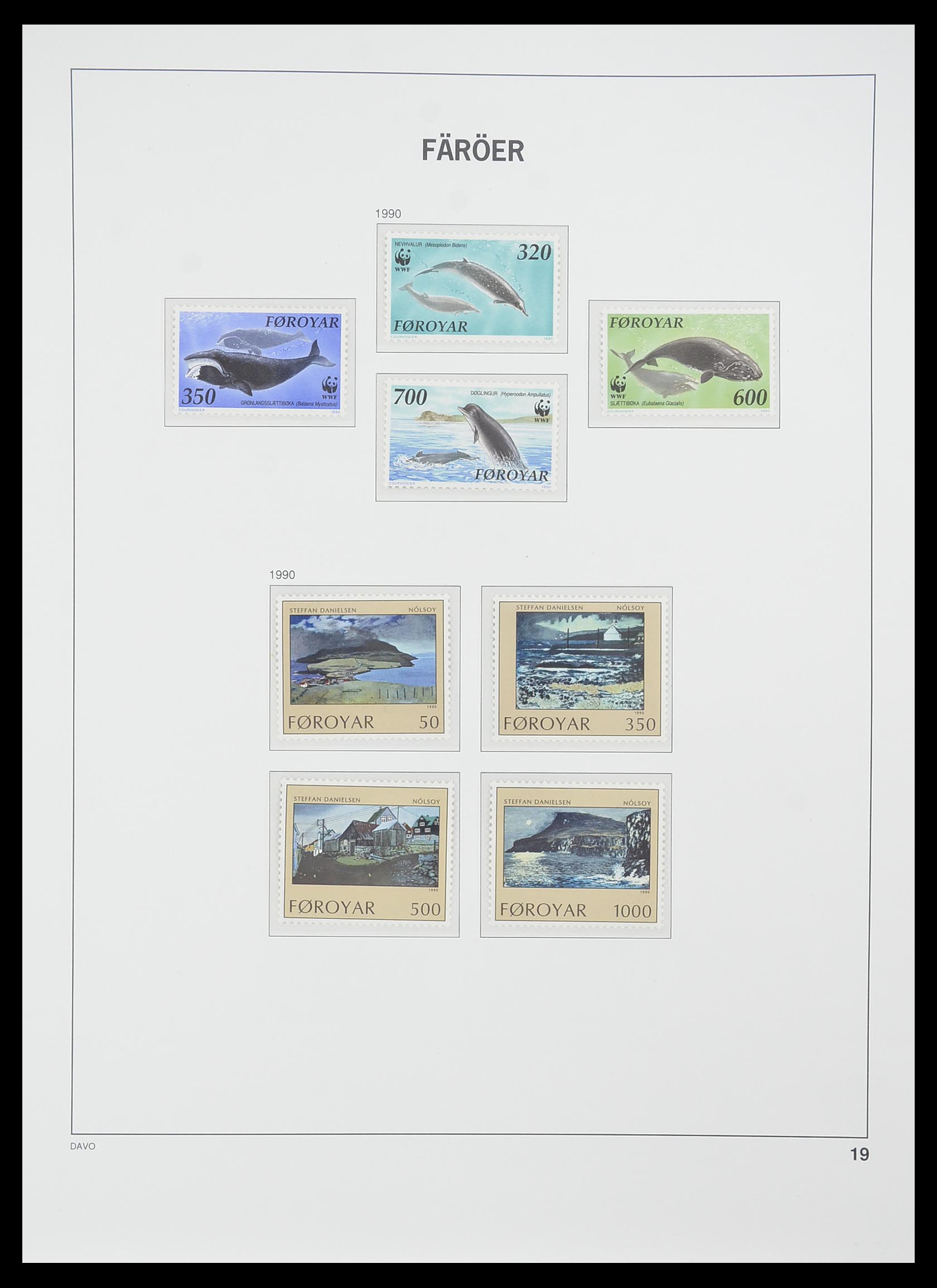 33779 019 - Postzegelverzameling 33779 Faeroer 1975-2006.