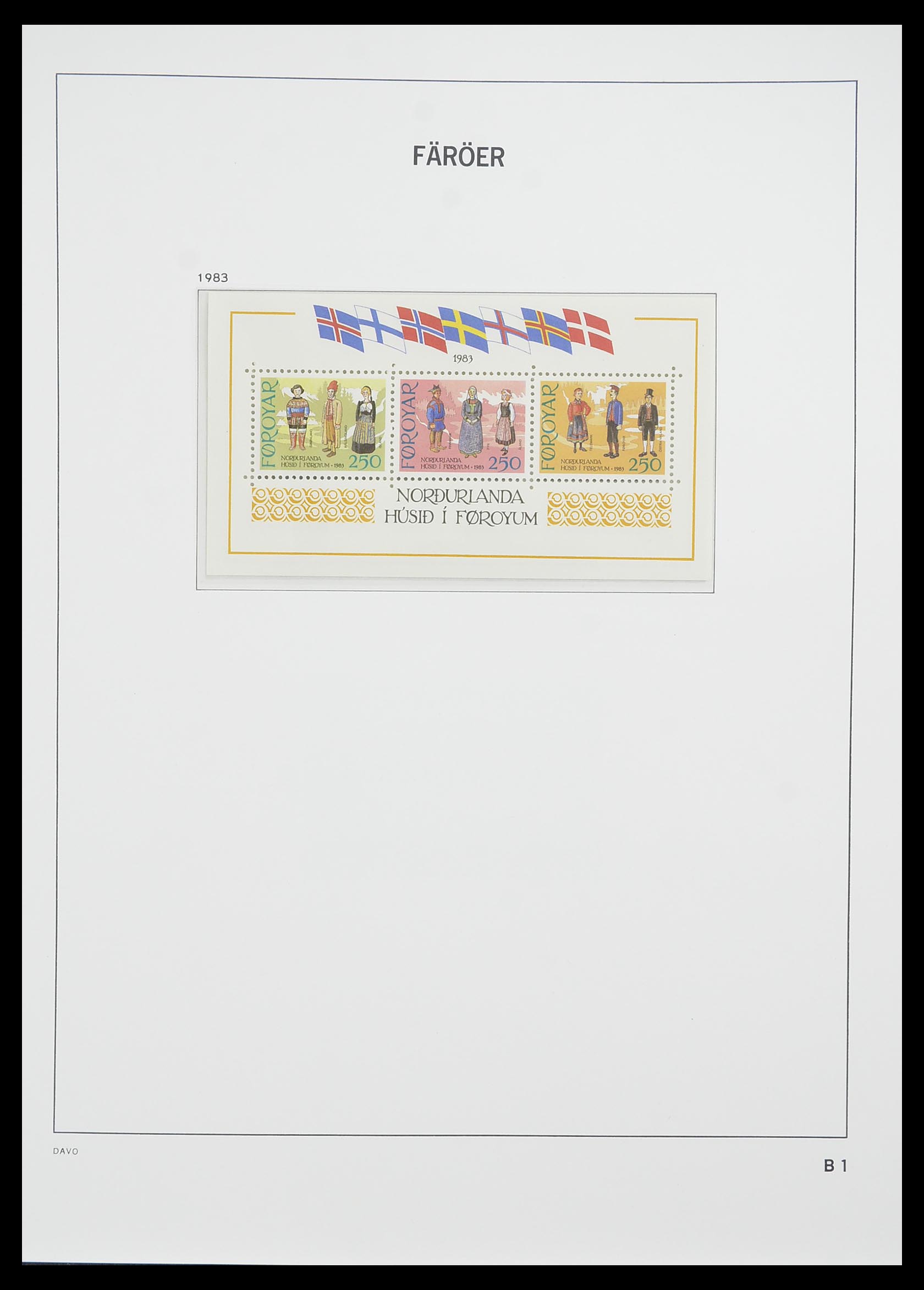 33779 048 - Postzegelverzameling 33779 Faeroer 1975-2006.