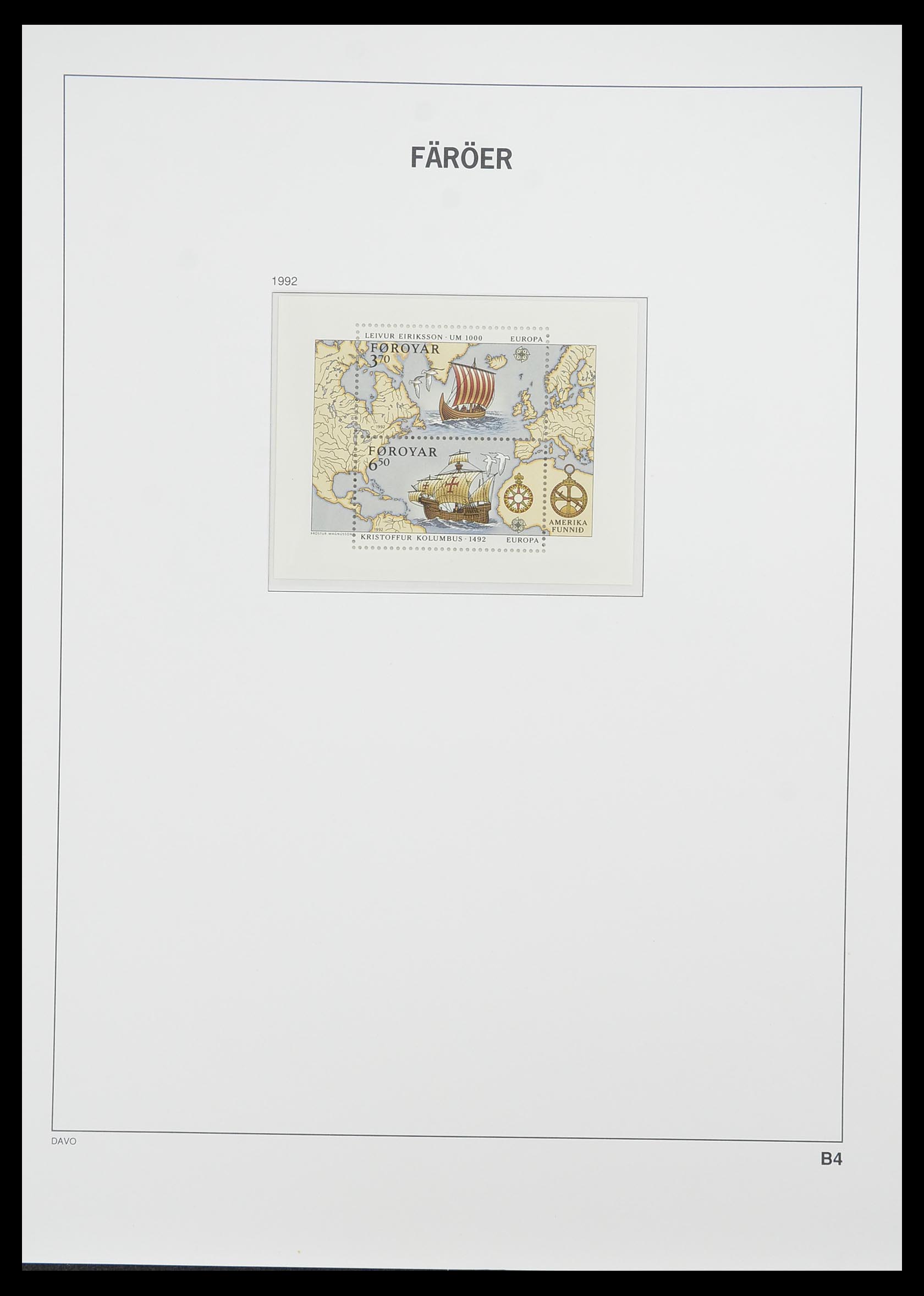 33779 051 - Postzegelverzameling 33779 Faeroer 1975-2006.