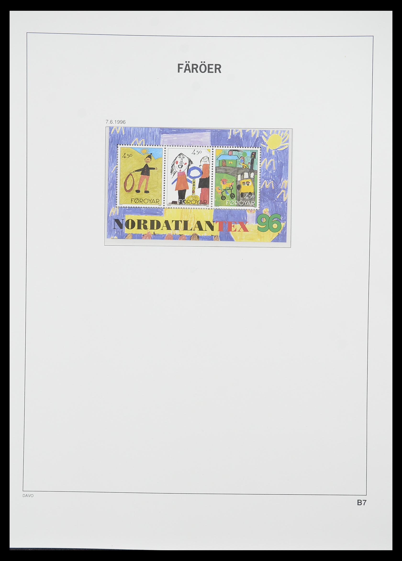 33779 054 - Postzegelverzameling 33779 Faeroer 1975-2006.