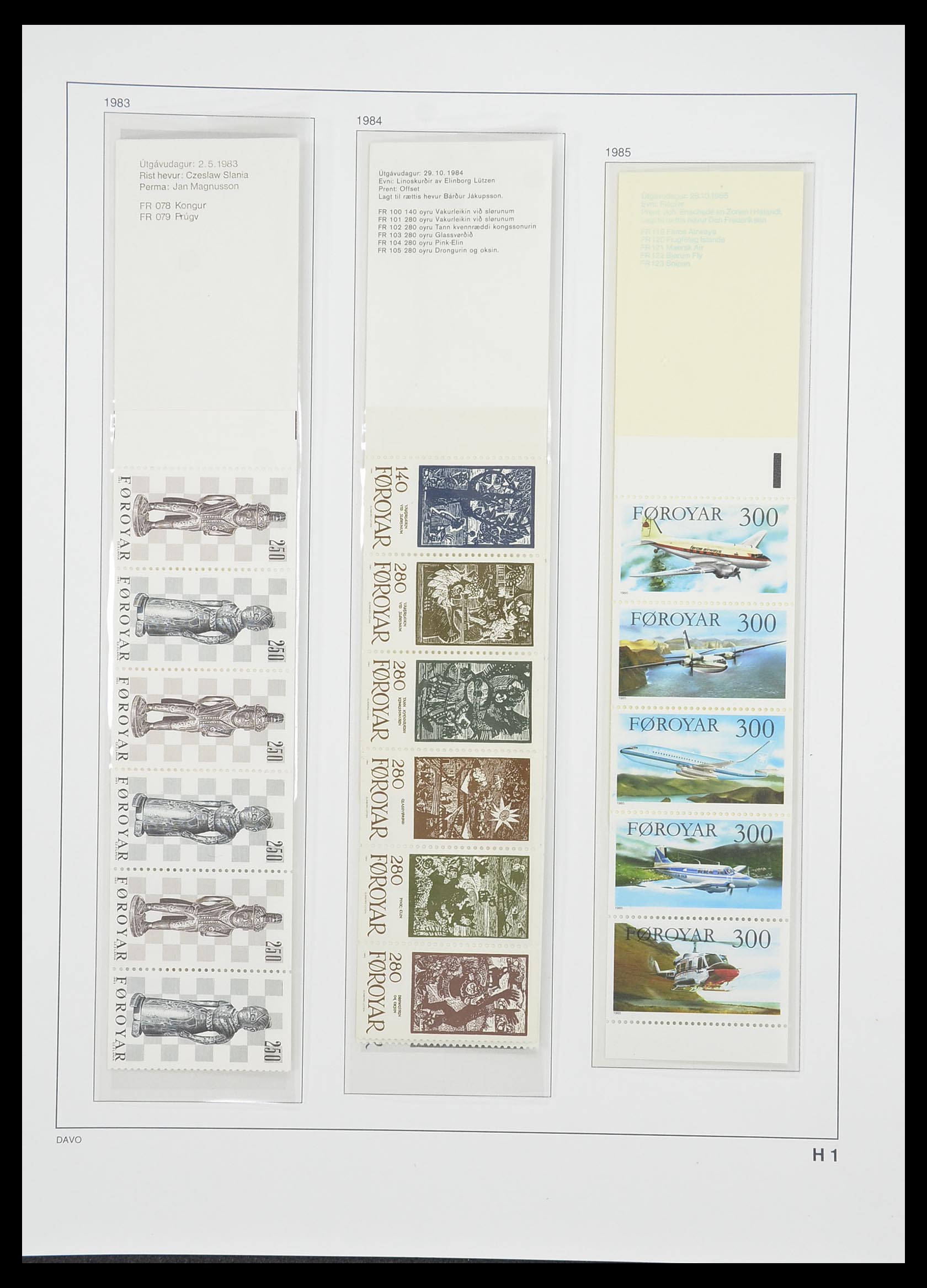 33779 069 - Postzegelverzameling 33779 Faeroer 1975-2006.