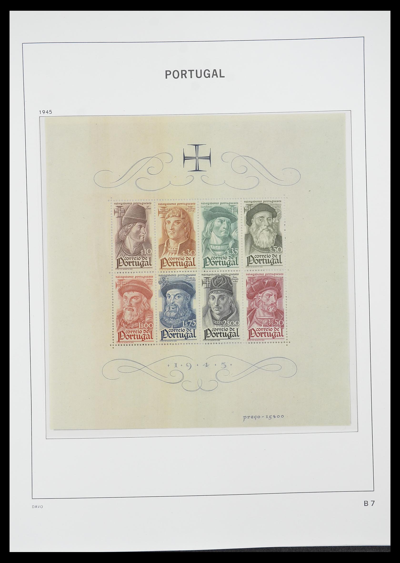 33780 002 - Postzegelverzameling 33780 Portugal 1945-2010.