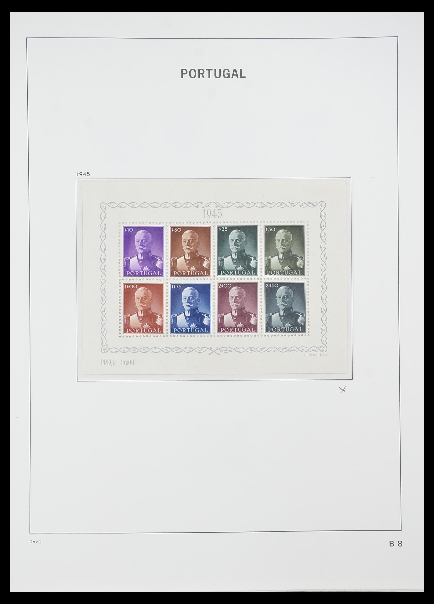 33780 003 - Postzegelverzameling 33780 Portugal 1945-2010.