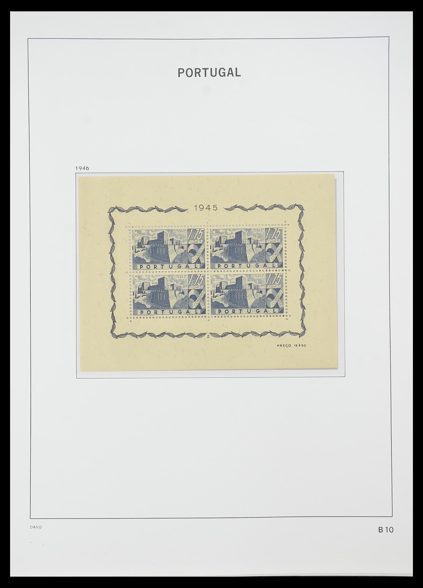 33780 006 - Postzegelverzameling 33780 Portugal 1945-2010.