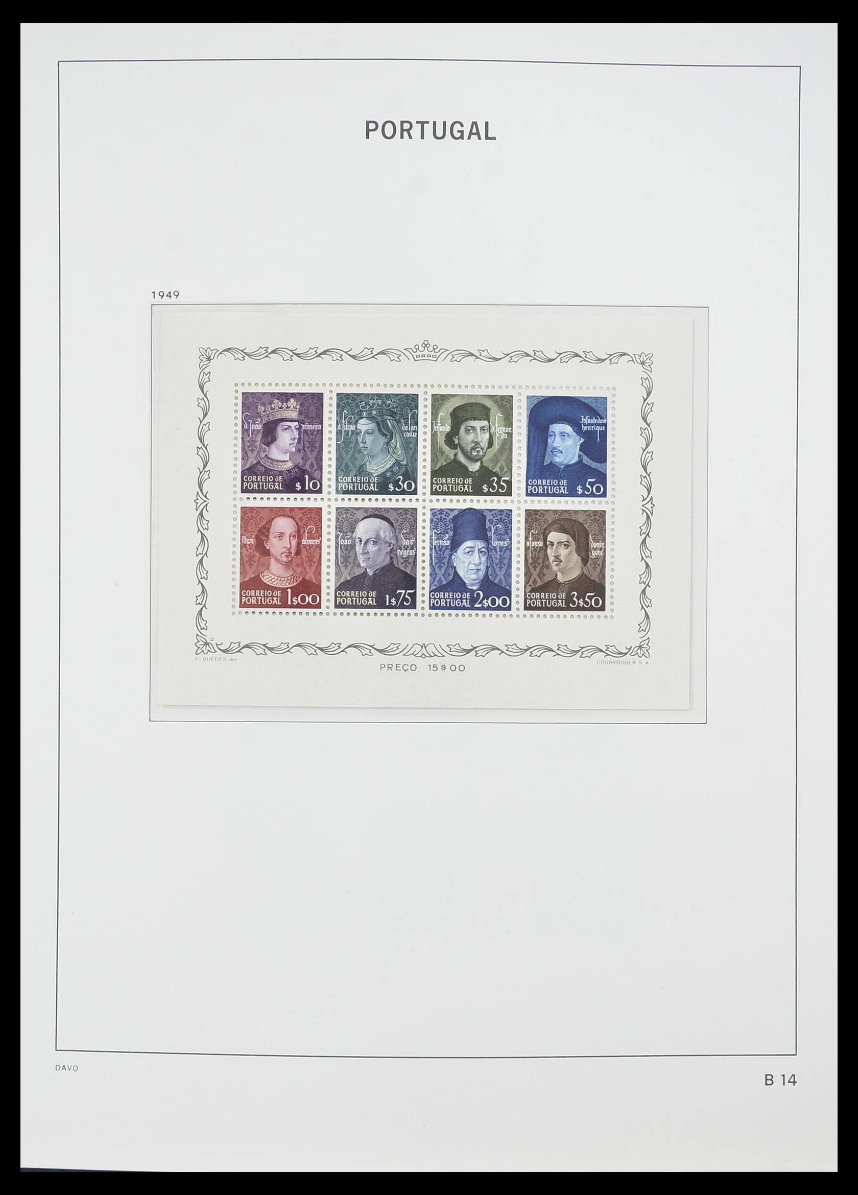 33780 013 - Postzegelverzameling 33780 Portugal 1945-2010.