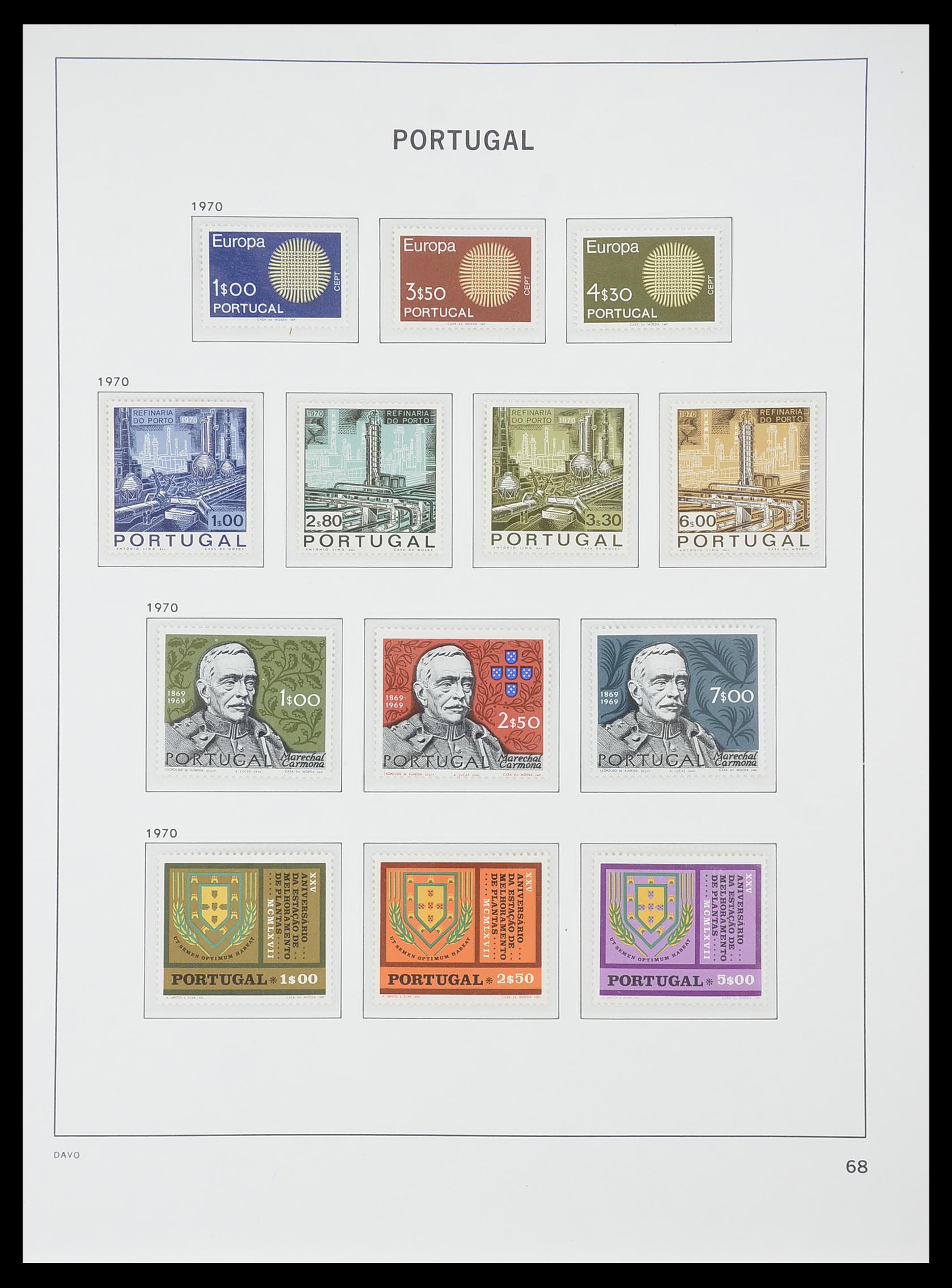 33780 039 - Postzegelverzameling 33780 Portugal 1945-2010.