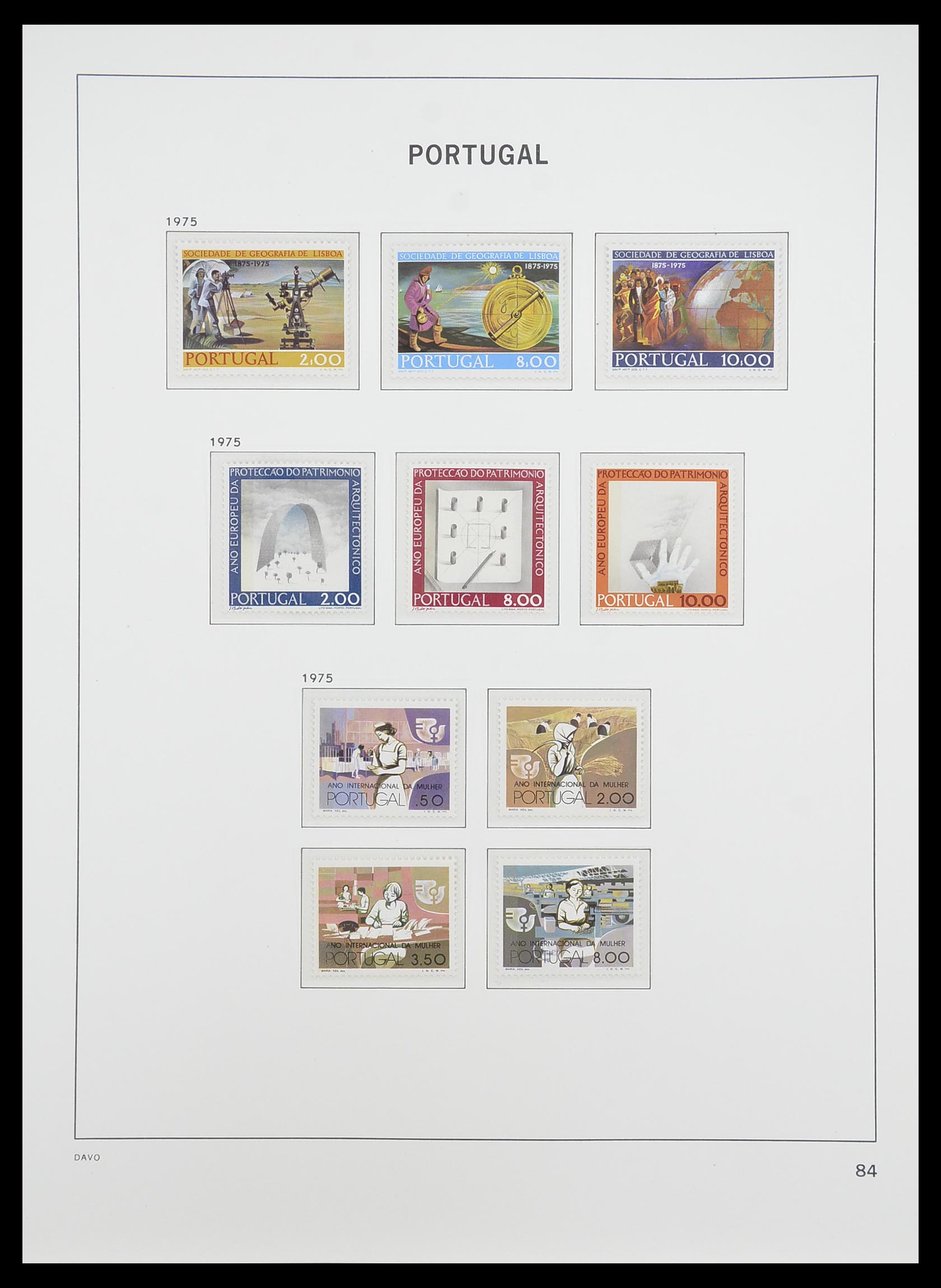 33780 056 - Postzegelverzameling 33780 Portugal 1945-2010.