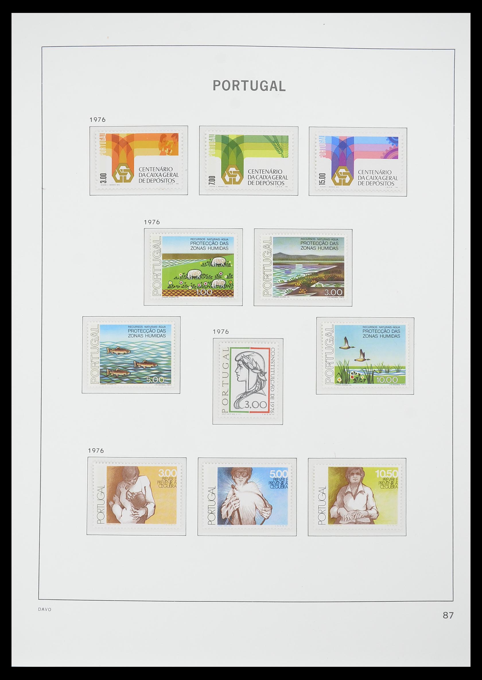 33780 060 - Postzegelverzameling 33780 Portugal 1945-2010.