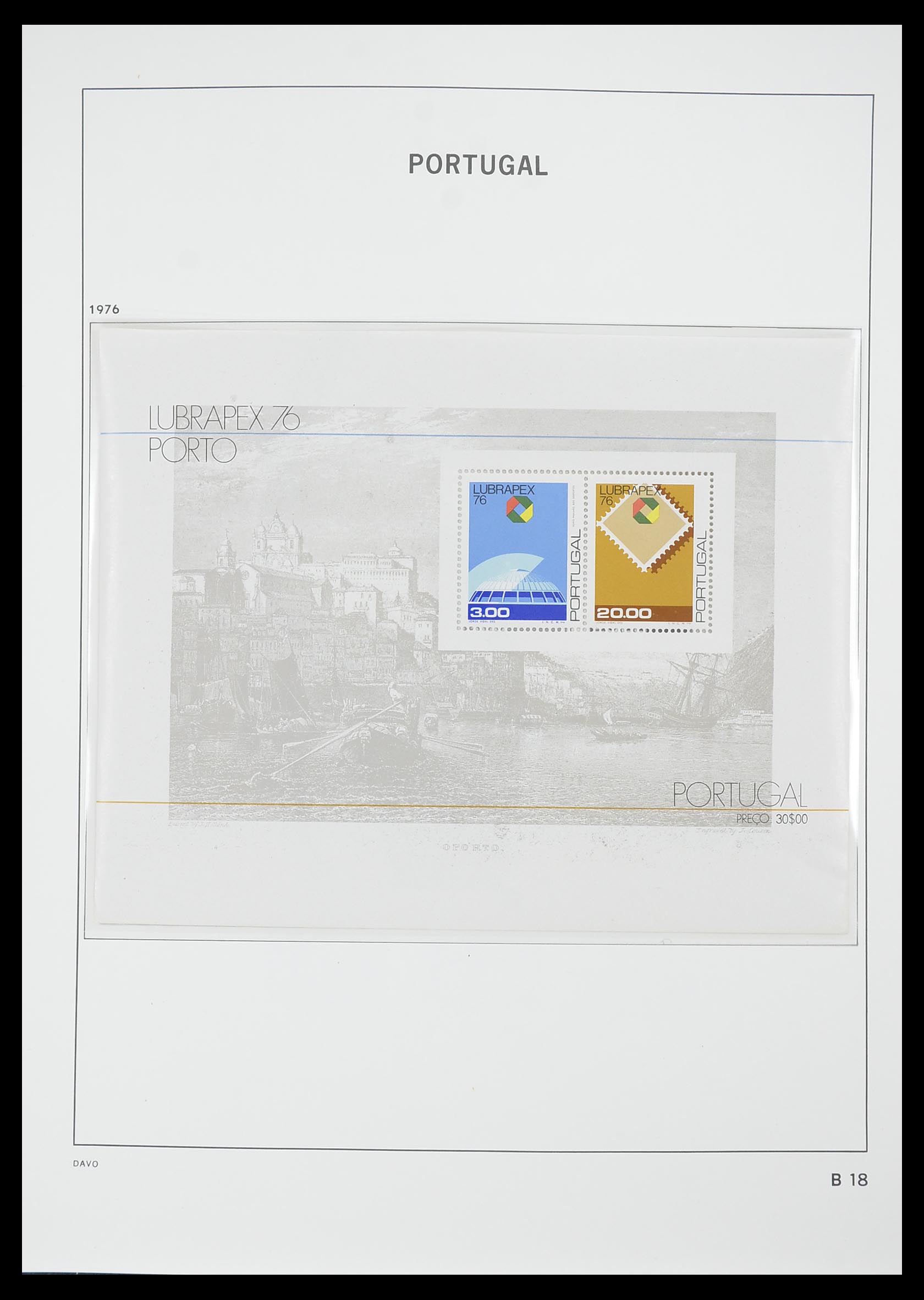 33780 063 - Postzegelverzameling 33780 Portugal 1945-2010.
