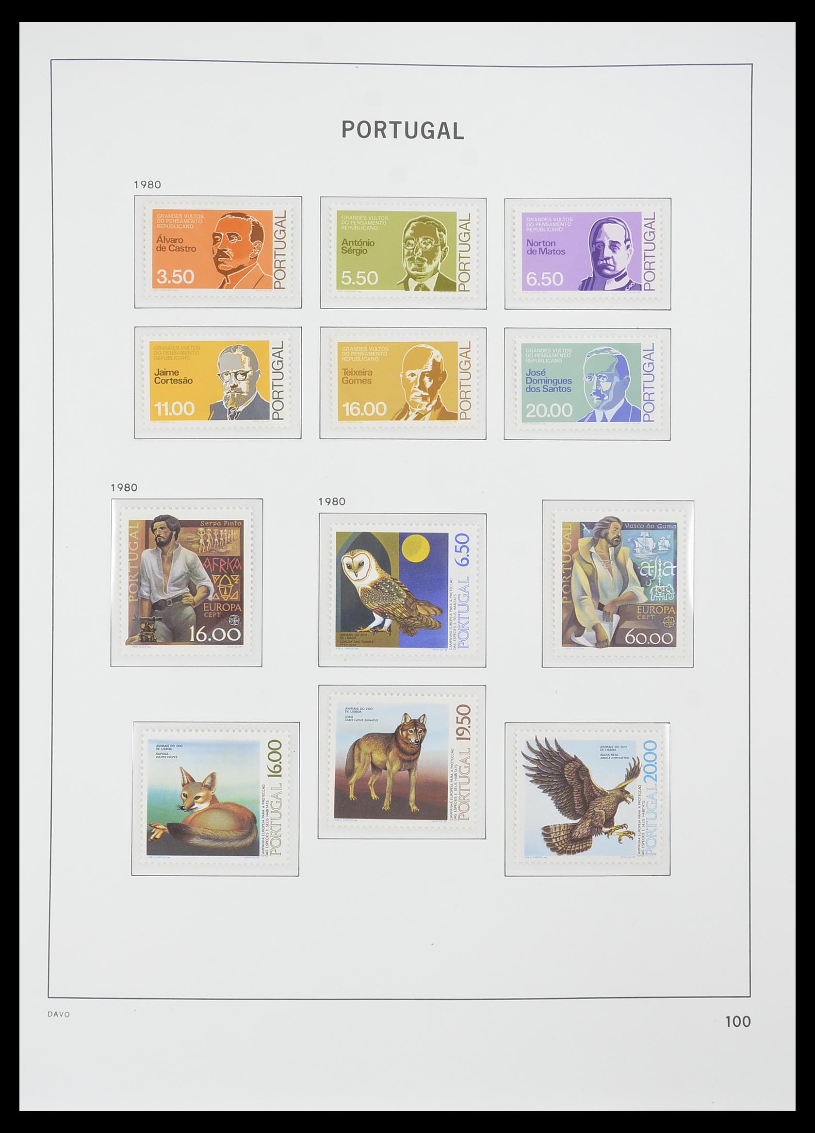 33780 085 - Postzegelverzameling 33780 Portugal 1945-2010.