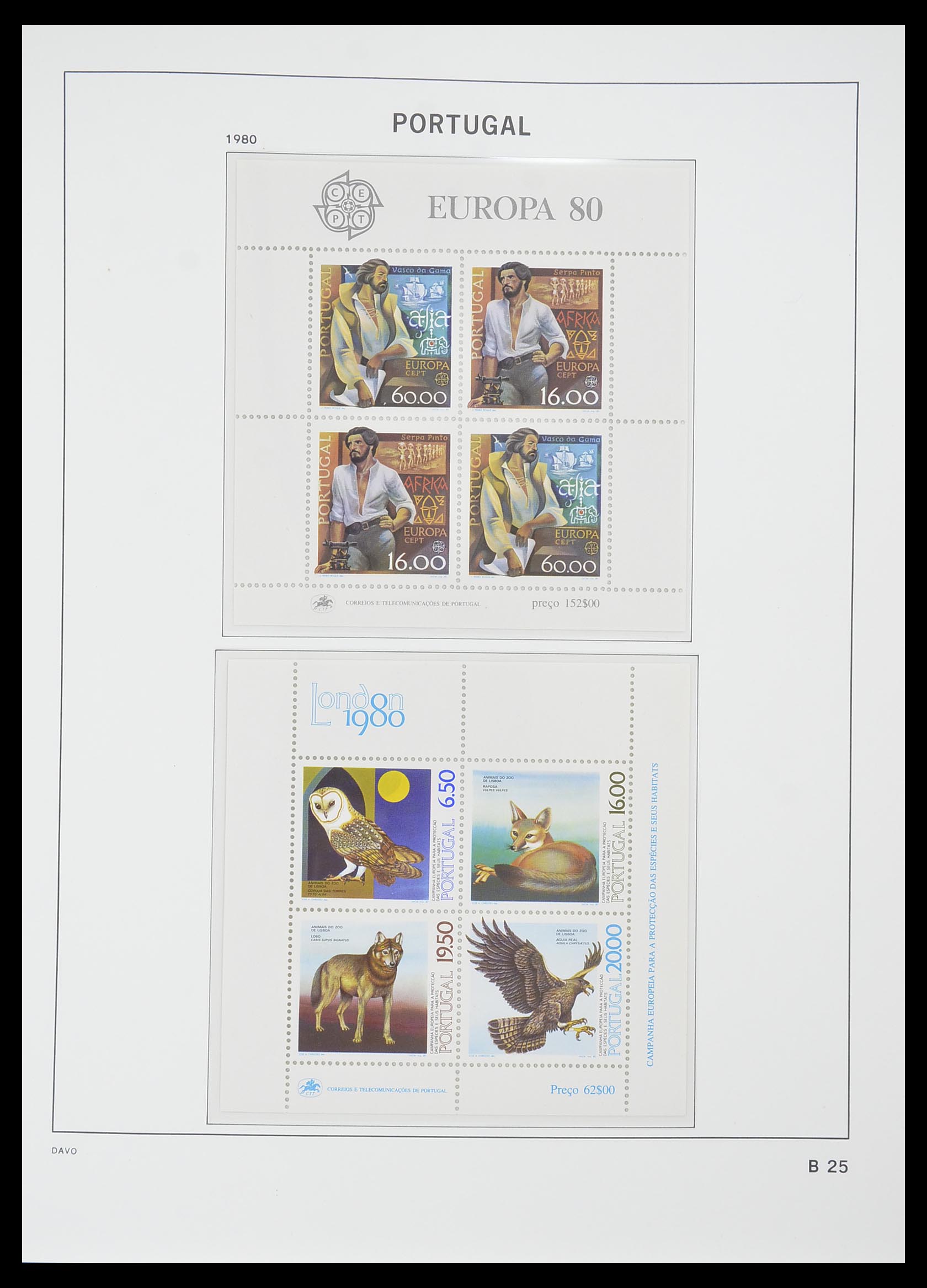 33780 088 - Postzegelverzameling 33780 Portugal 1945-2010.