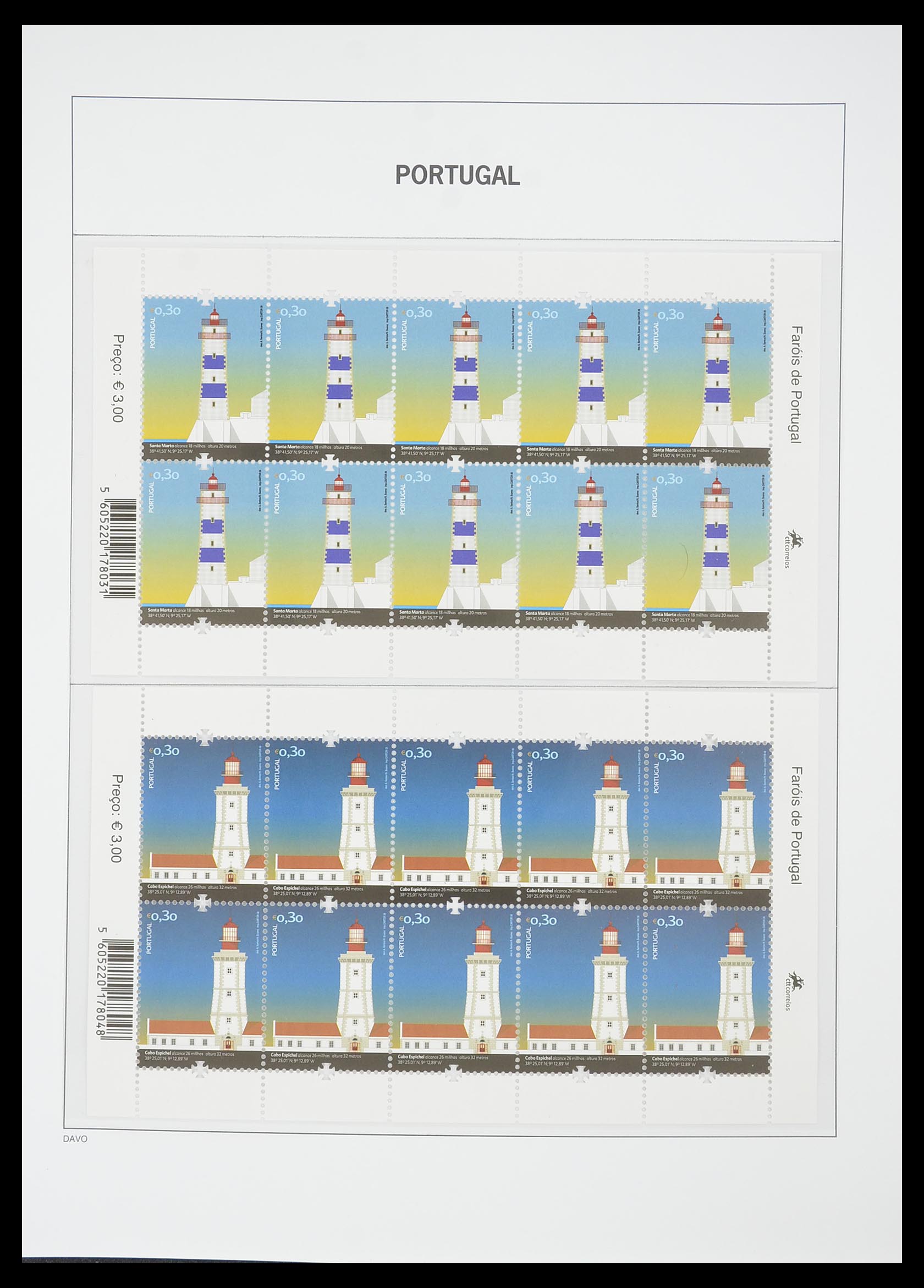 33780 463 - Postzegelverzameling 33780 Portugal 1945-2010.